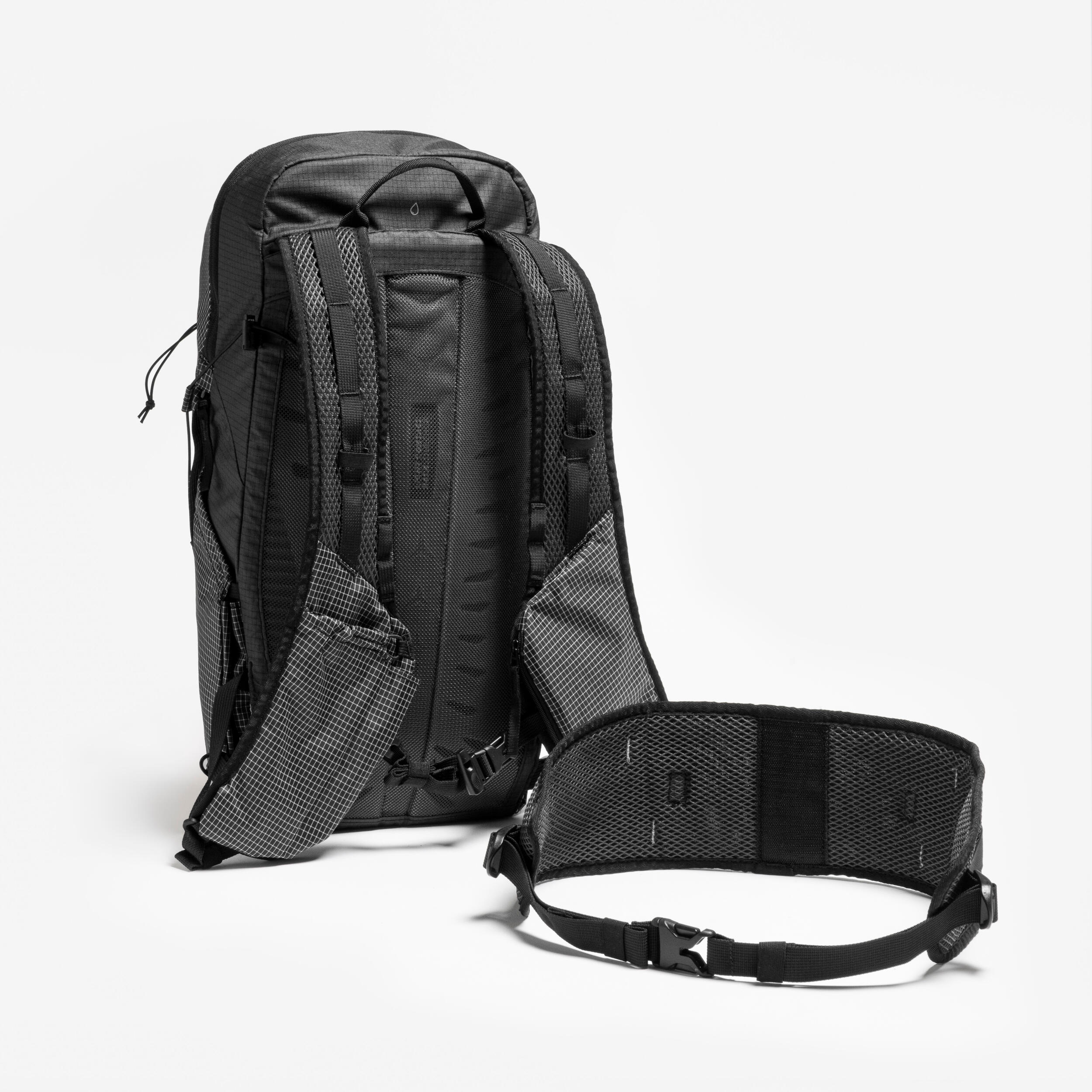 Sac à dos de randonnée, MH500 LIGHT 15L noir 16/16