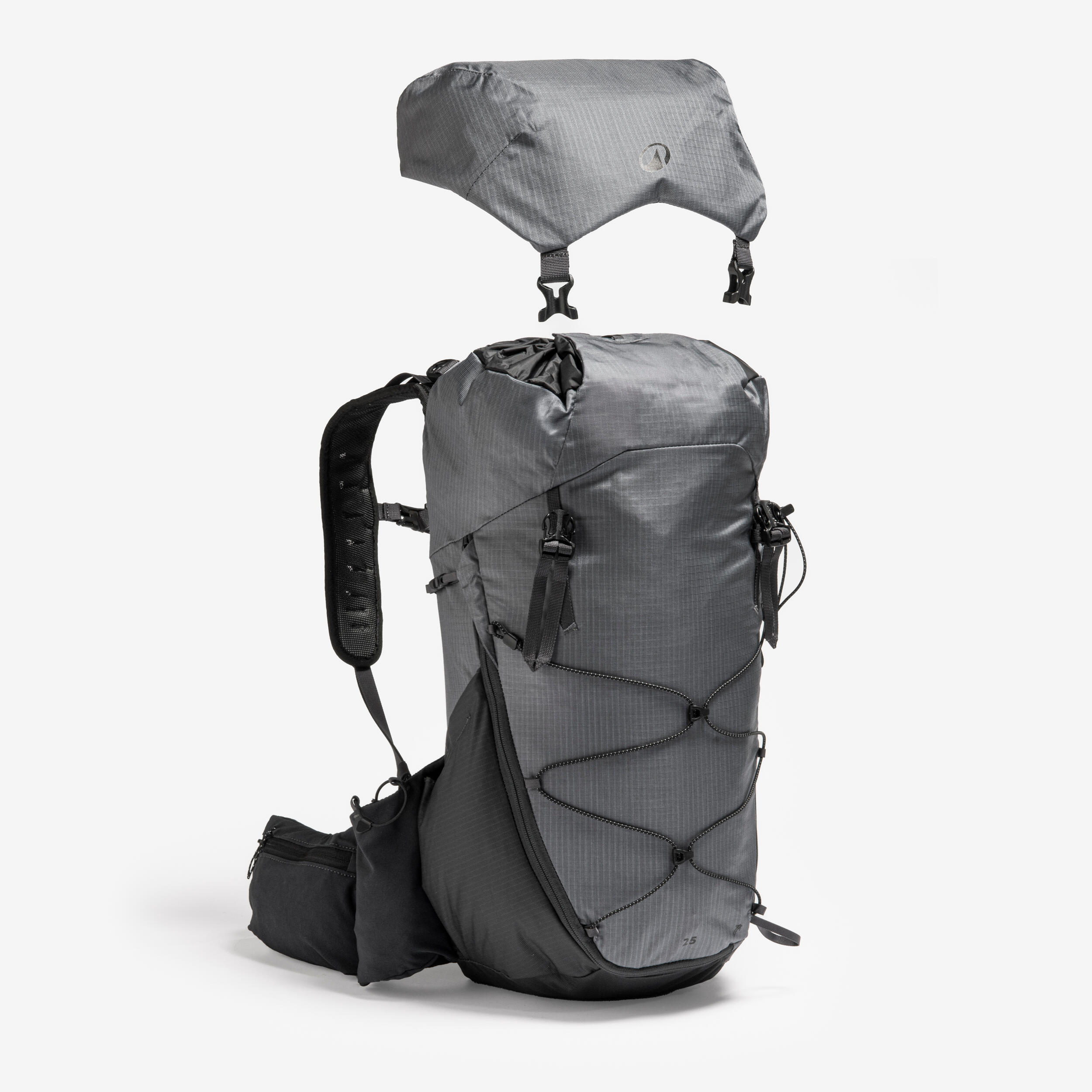Sac à dos de randonnée montagne, MH900 25L gris 6/18