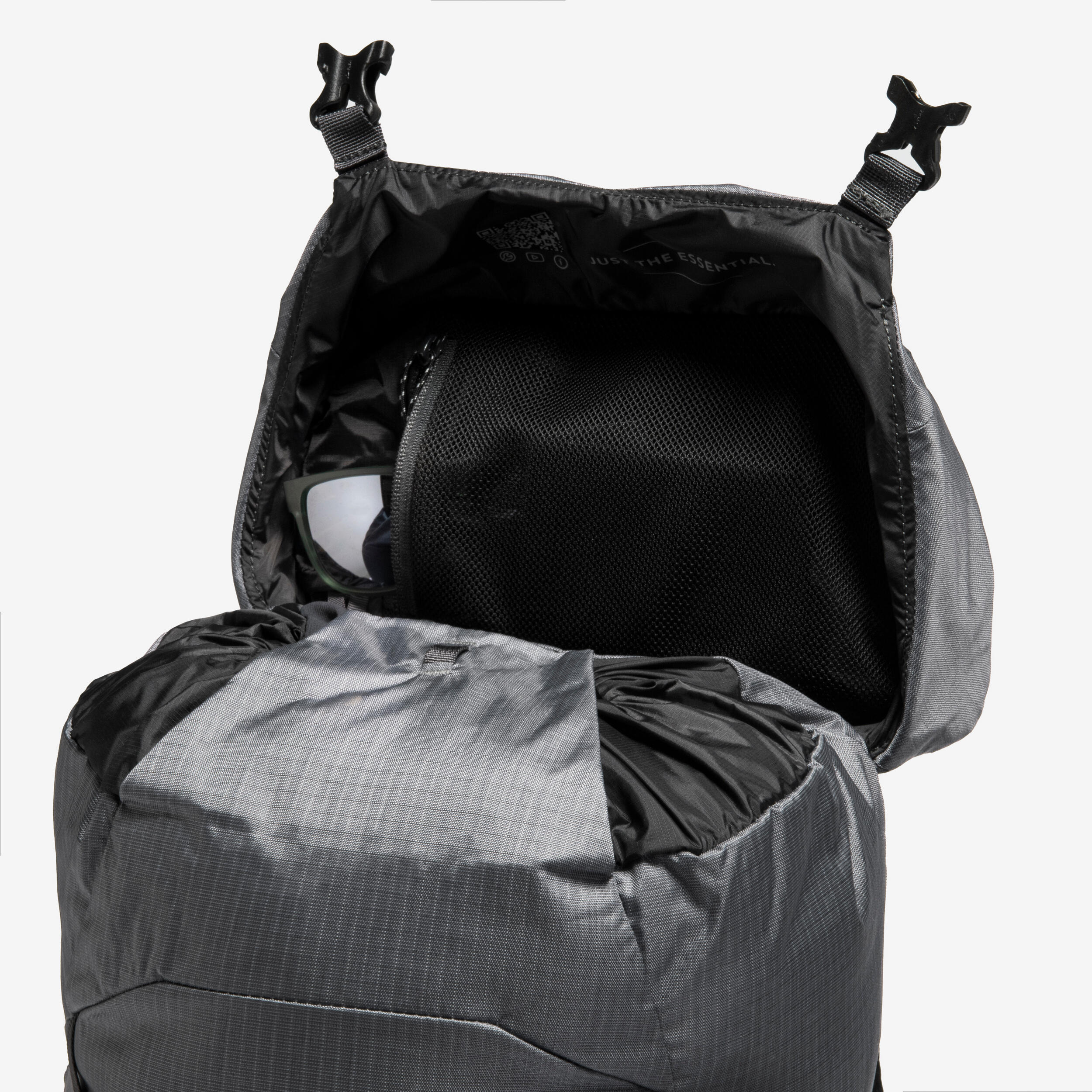 Sac à dos de randonnée montagne, MH900 25L gris 16/18