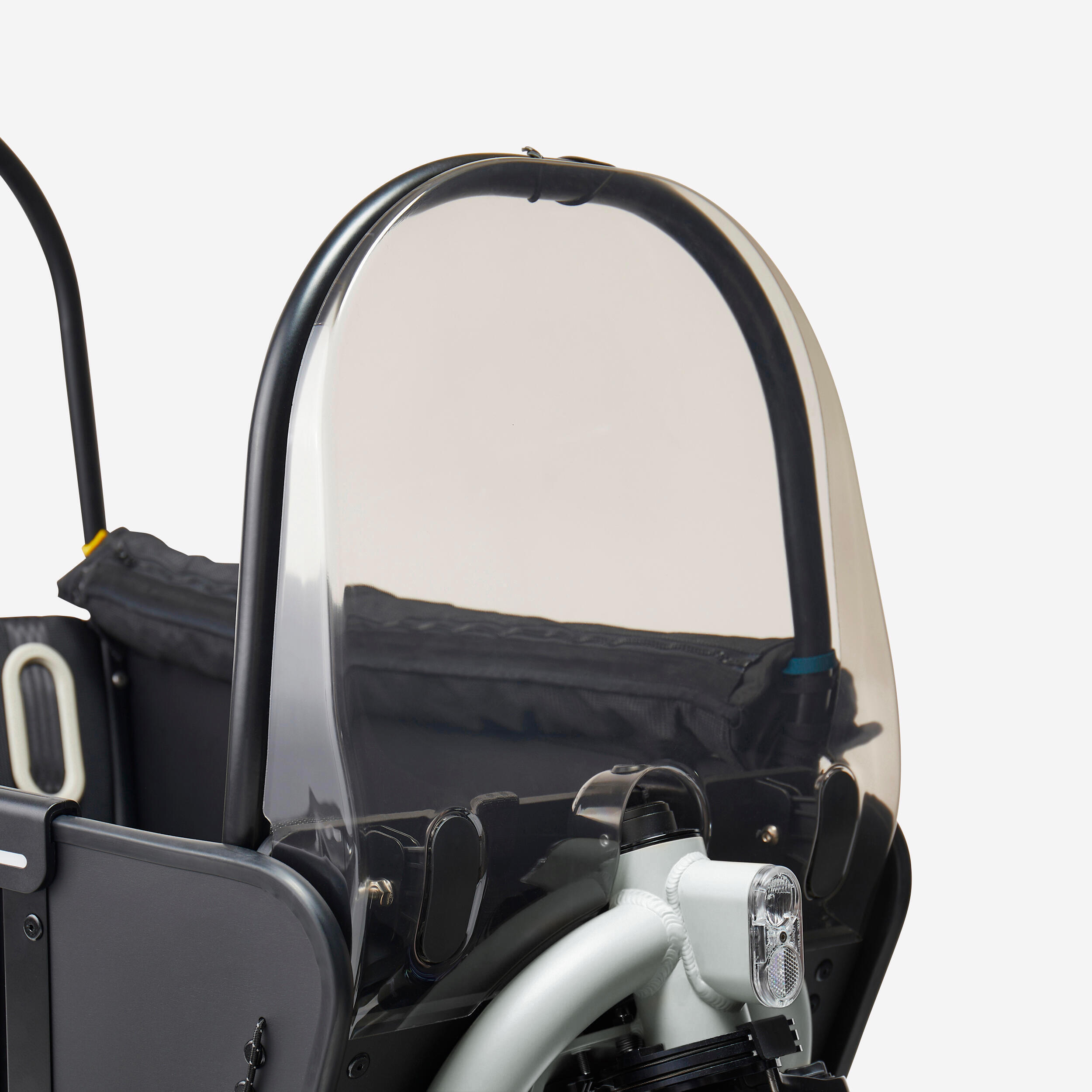 Vélo cargo électrique biporteur famille F900E polar white 8/17