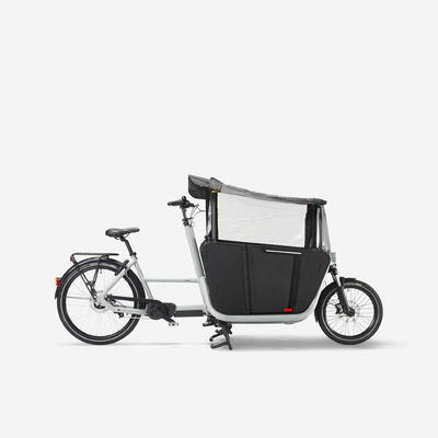 Bici cargo bike elettrica a pedalata assistita F 900E gialla