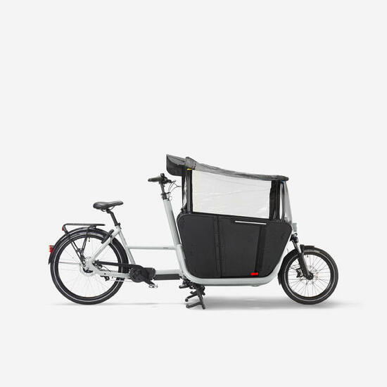 Bici cargo bike elettrica a pedalata assistita F 900E gialla