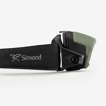 Налобний ліхтар HL900 USB V3 600 люмен чорний