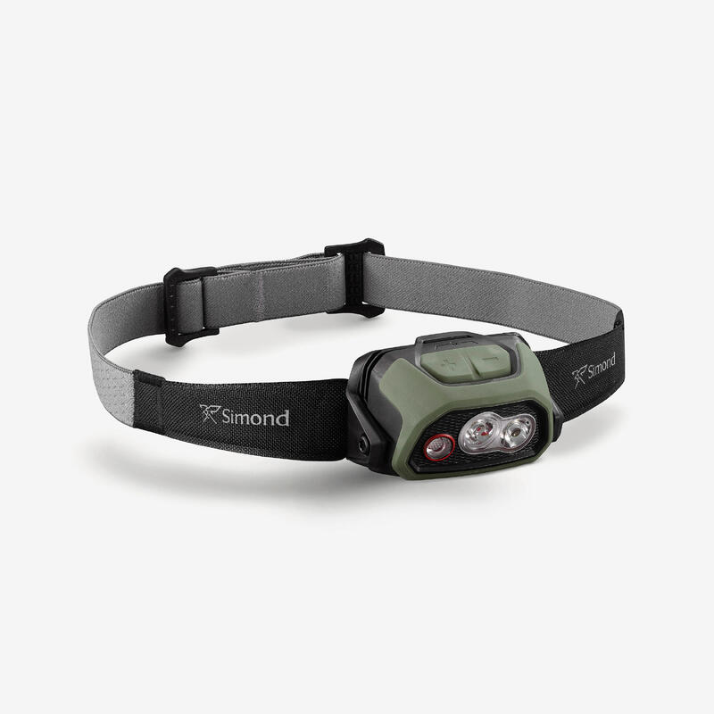 Fejlámpa, tölthető, 600 lumen - HL900 USB V3