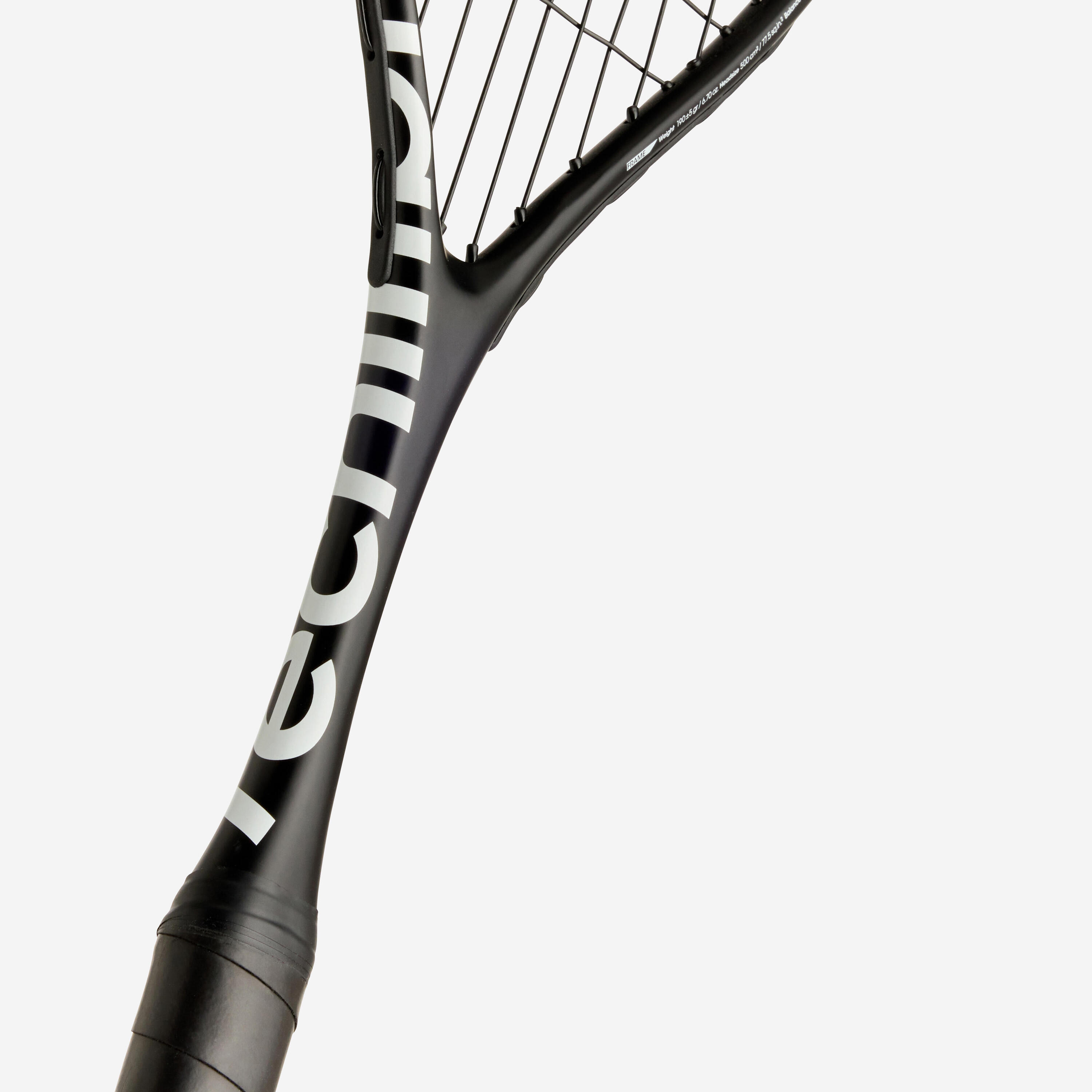 Raquete de squash principiante 190g, Cross Shot preto  3/5