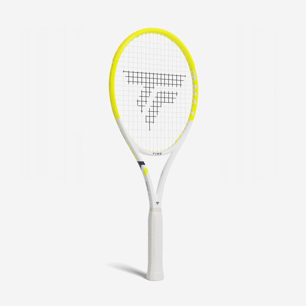 Ρακέτα Τένις Ενηλίκων Fire 285 g - Λευκή/Κίτρινη