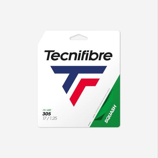 Cordage de squash 1.25 mm, Tecnifibre 305 vert