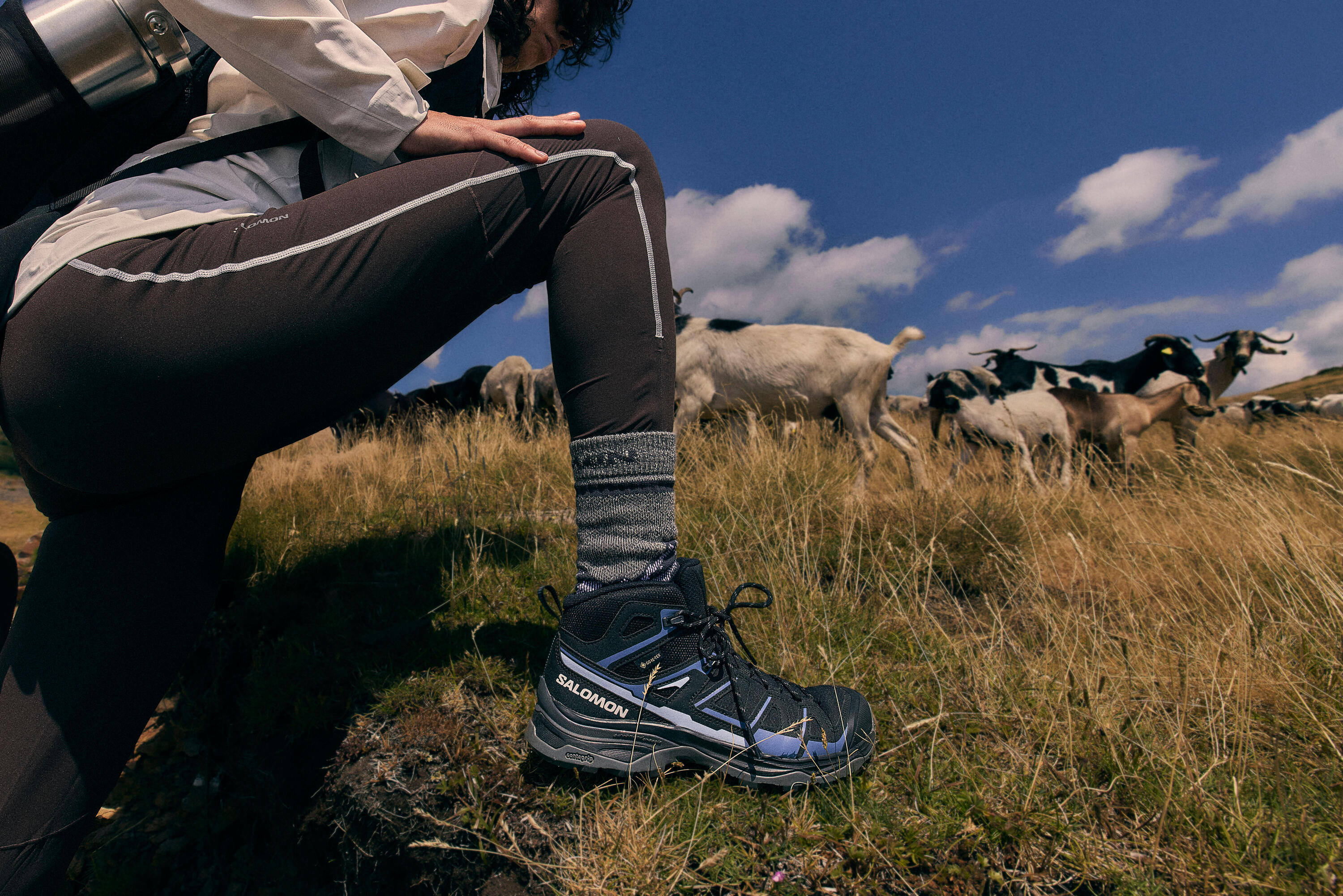 Chaussures imperméables de randonnée - Salomon X ULTRA Pioneer 2 GTX - femme 12/13