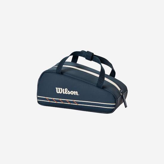 Minibolsa Wilson Roland Garros azul marino 3,1 litros.