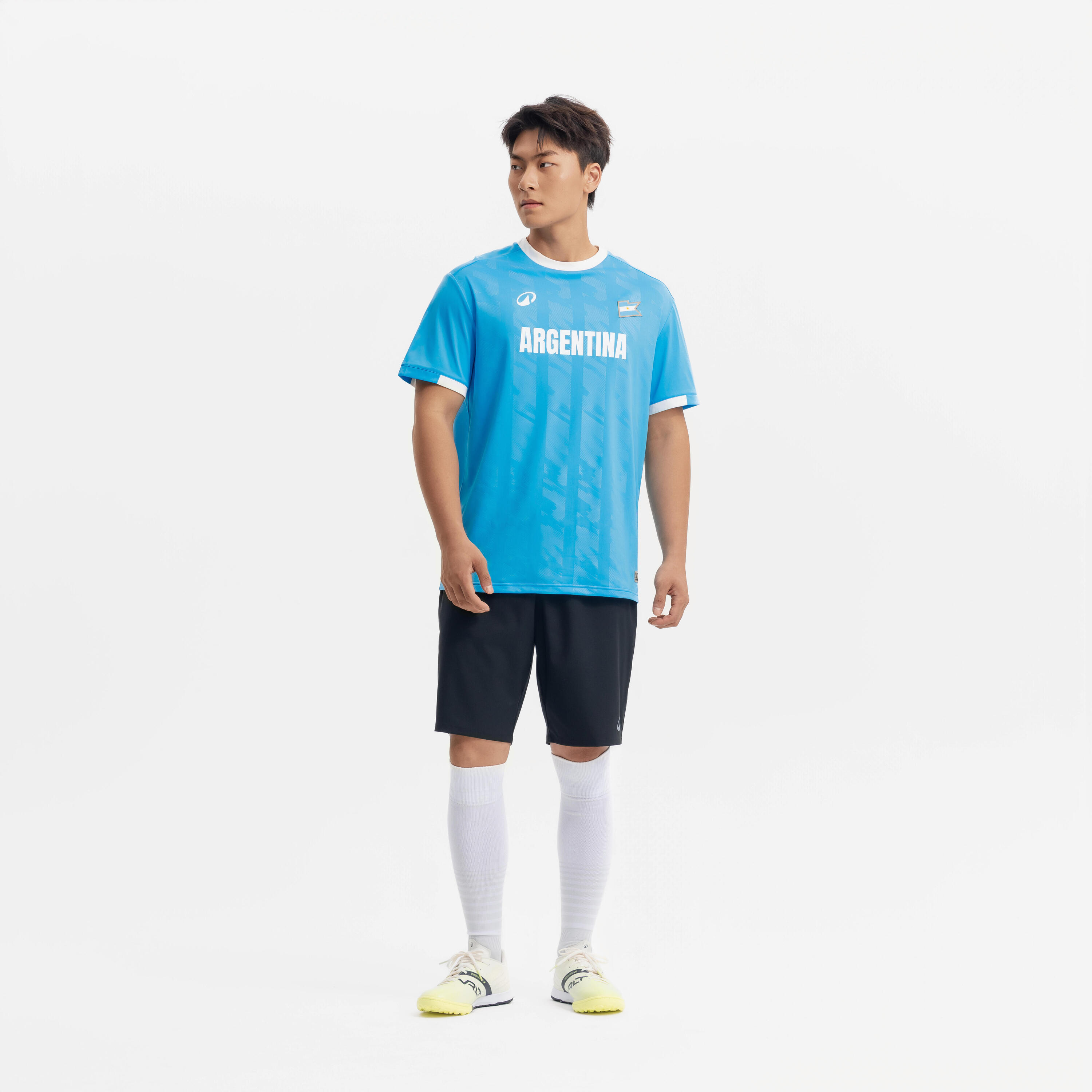 Playera de futbol de aficionado de Argentina para adulto 12/21
