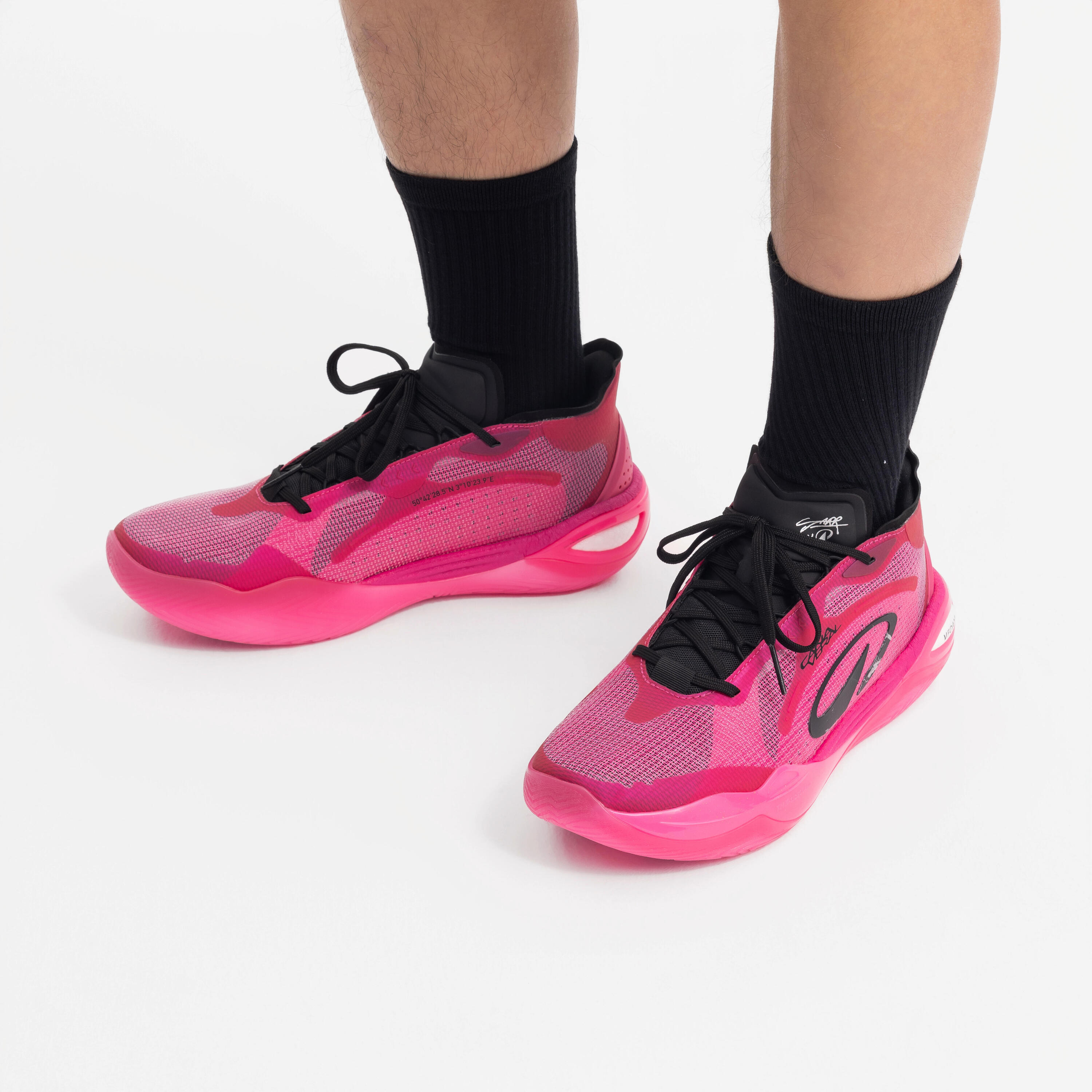 Scarpe basket adulto CANAVERAL 900 edizione Sarr rosa 15/23