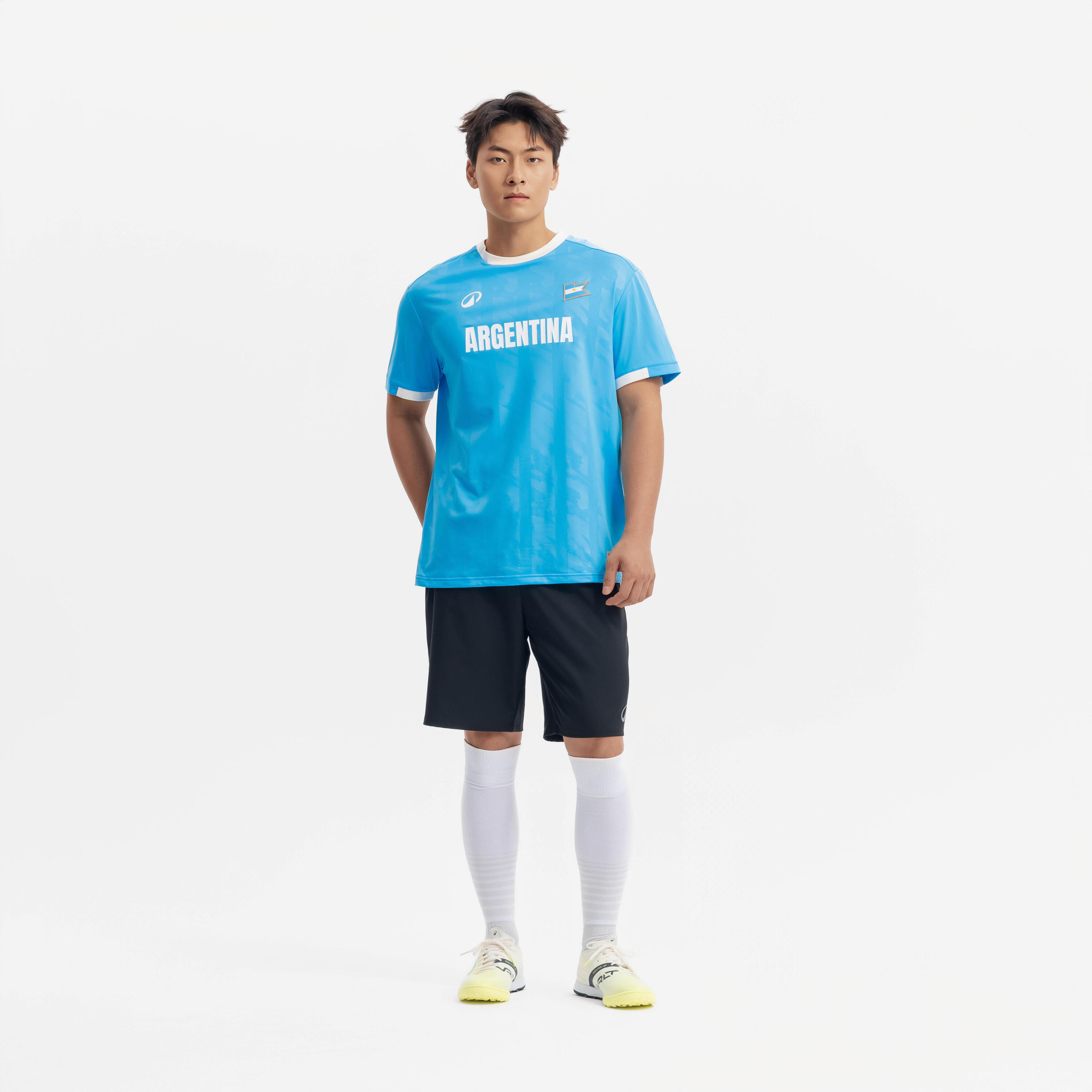 Playera de futbol de aficionado de Argentina para adulto 11/21