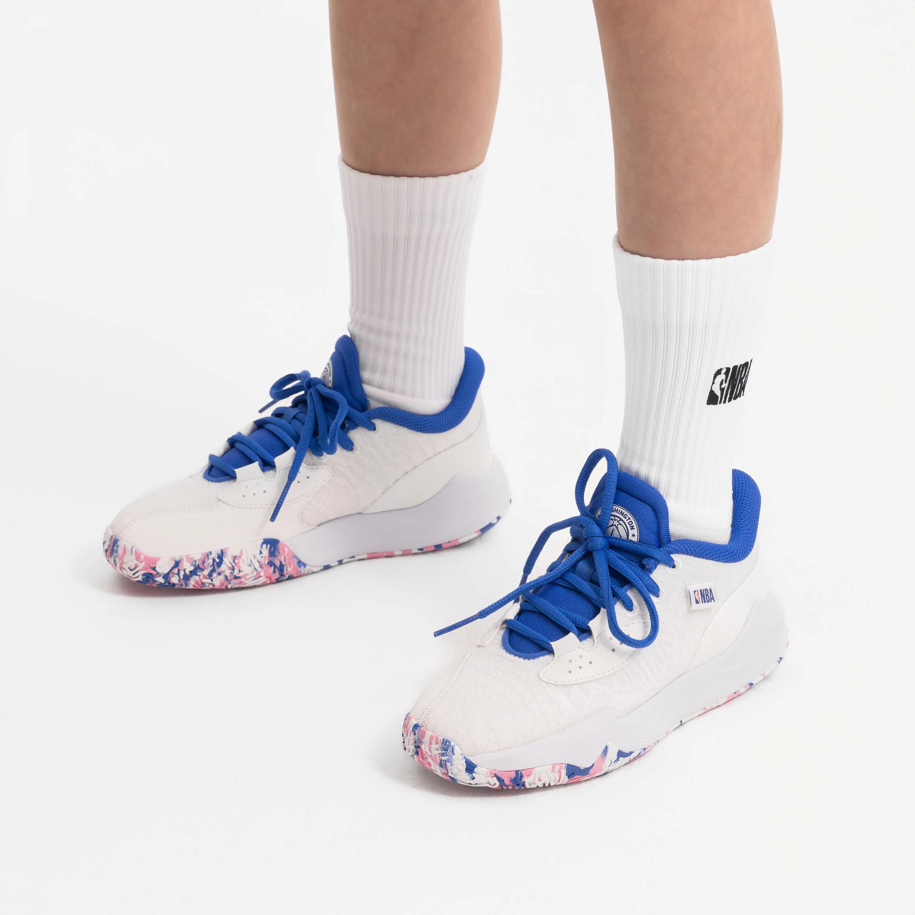 Scarpe basket bambino FAST 900 LOW NBA Washington wizards bianche 12/16