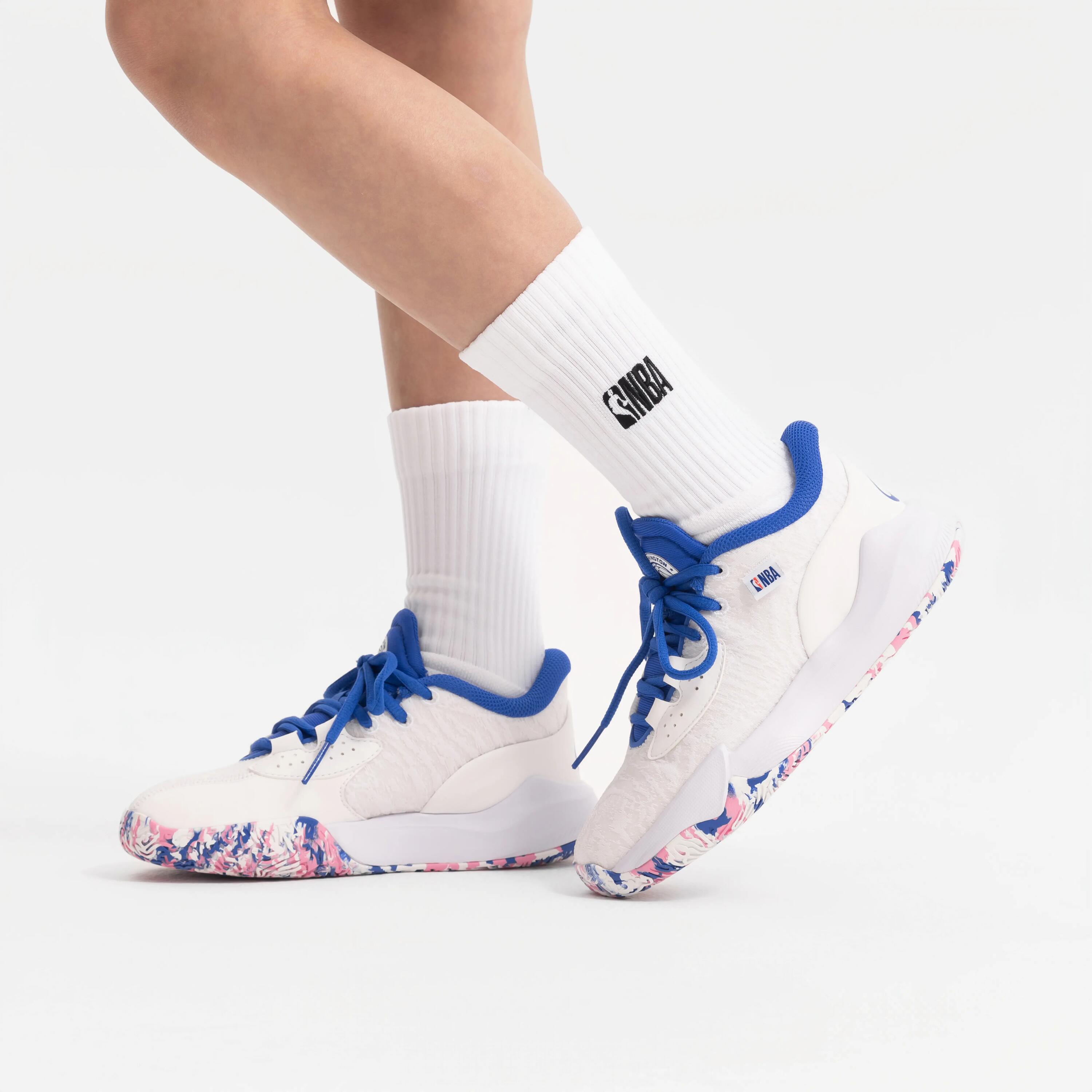 Scarpe basket bambino FAST 900 LOW NBA Washington wizards bianche 9/16