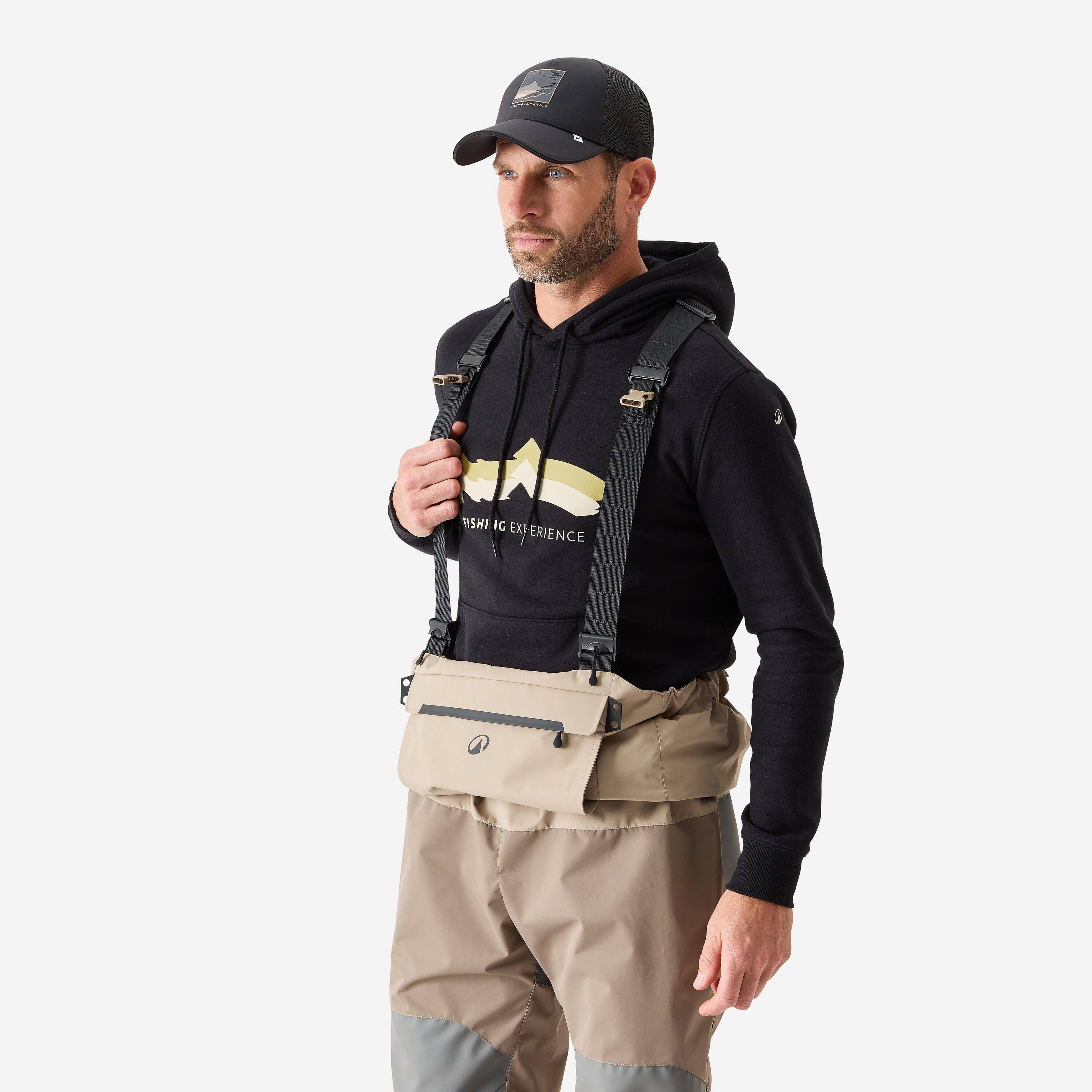 Waders pesca adulto 900 traspiranti scarpetta in neoprene 8/18