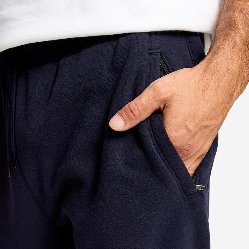Pantalon de trening călduros Albastru Bărbați