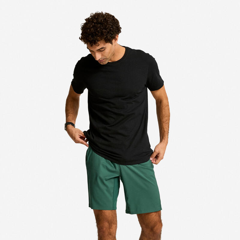 Tricou cu mânecă scurtă Gri Bărbați