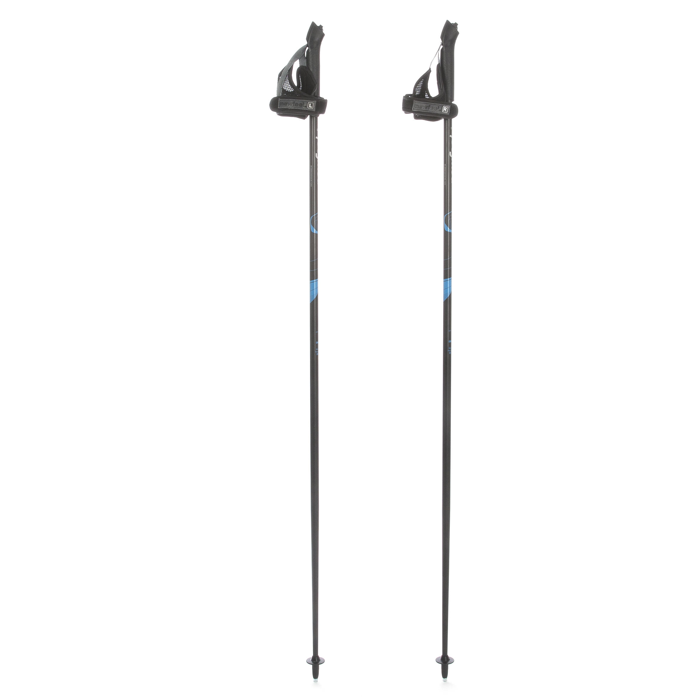 Nordic walking poles PW P100 black / blue 2/7