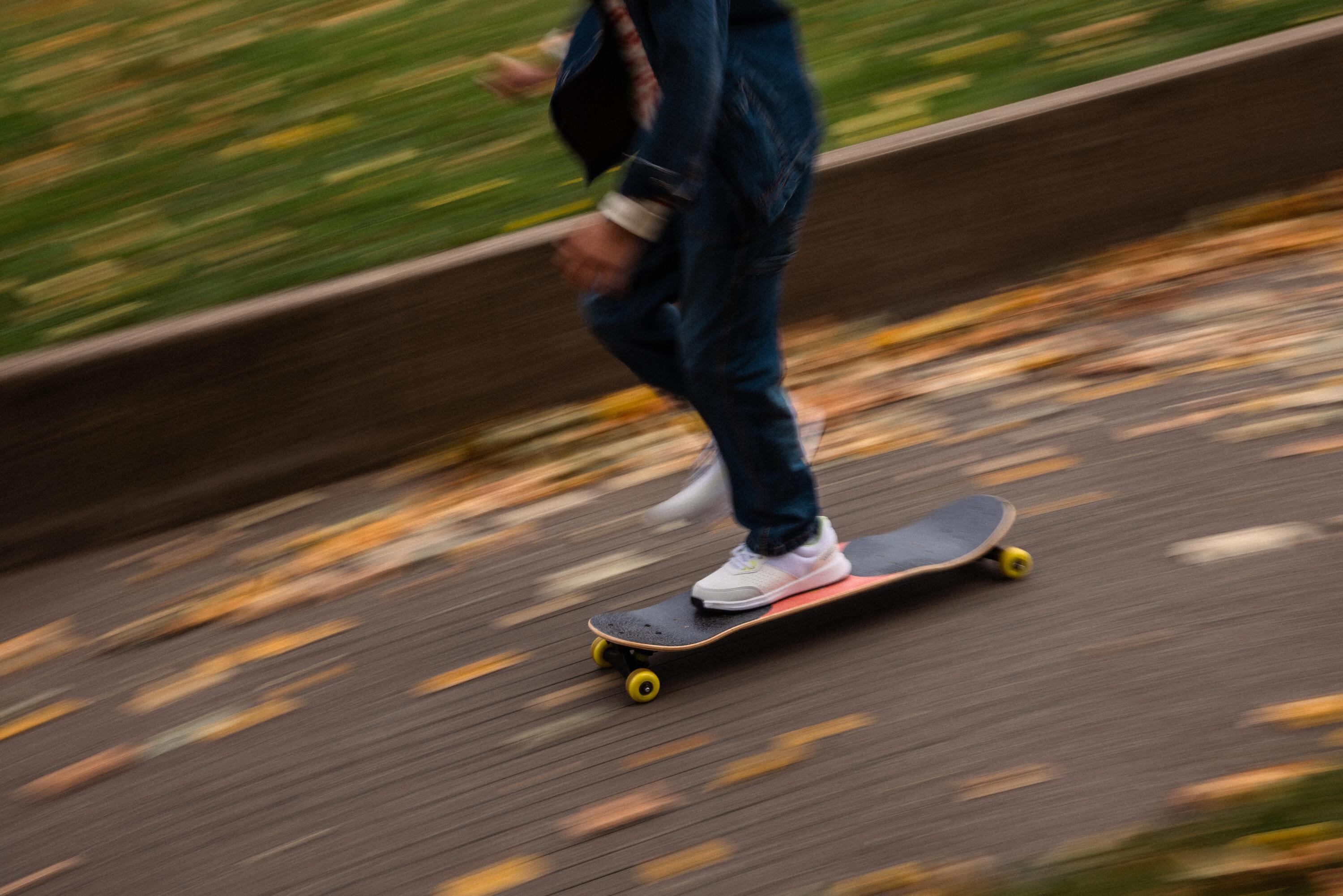 Gebraucht - Skateboard Kinder 3–7 Jahre - Play 120 Happy Mountains 30/32