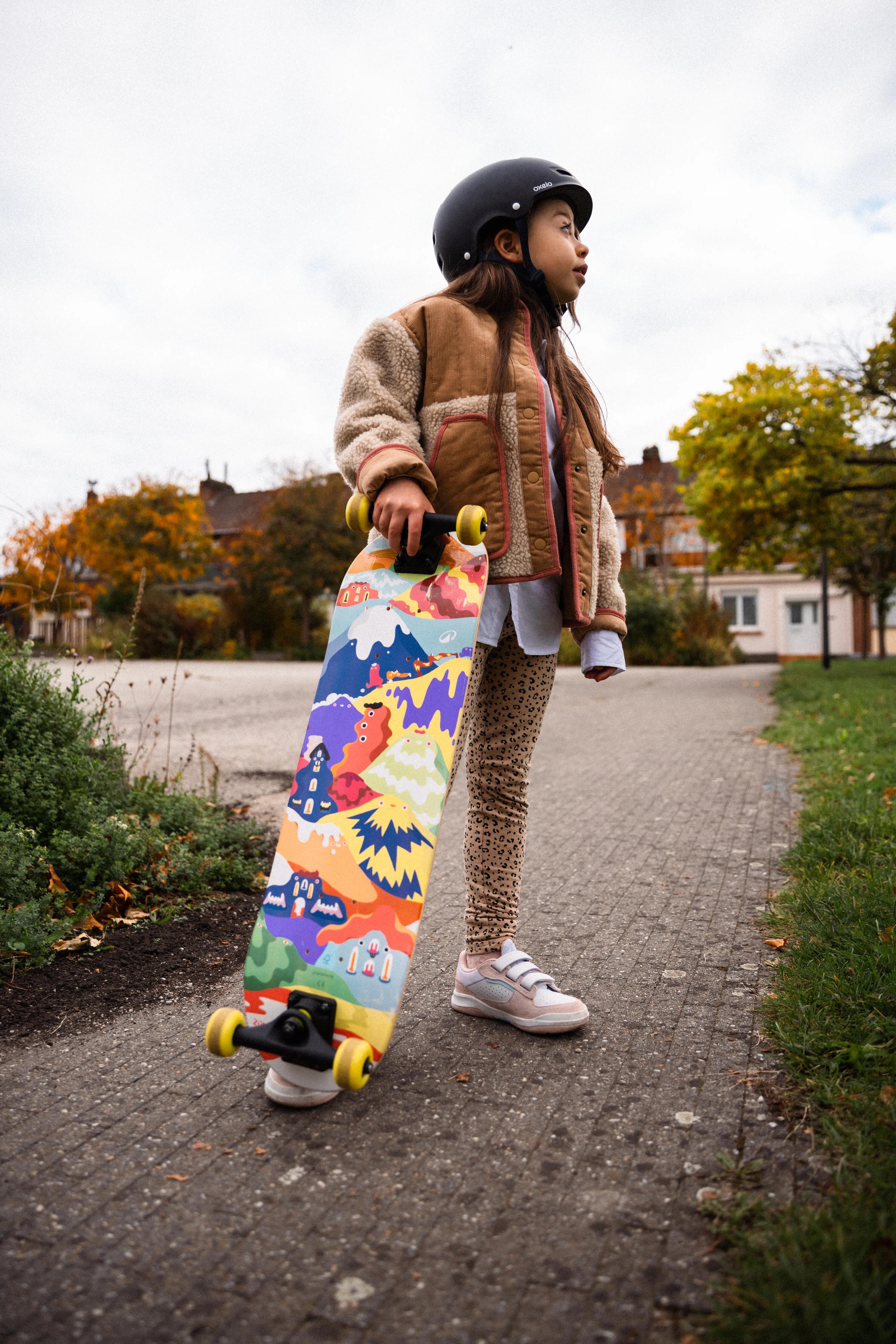 Gebraucht - Skateboard Kinder 3–7 Jahre - Play 120 Happy Mountains 28/32
