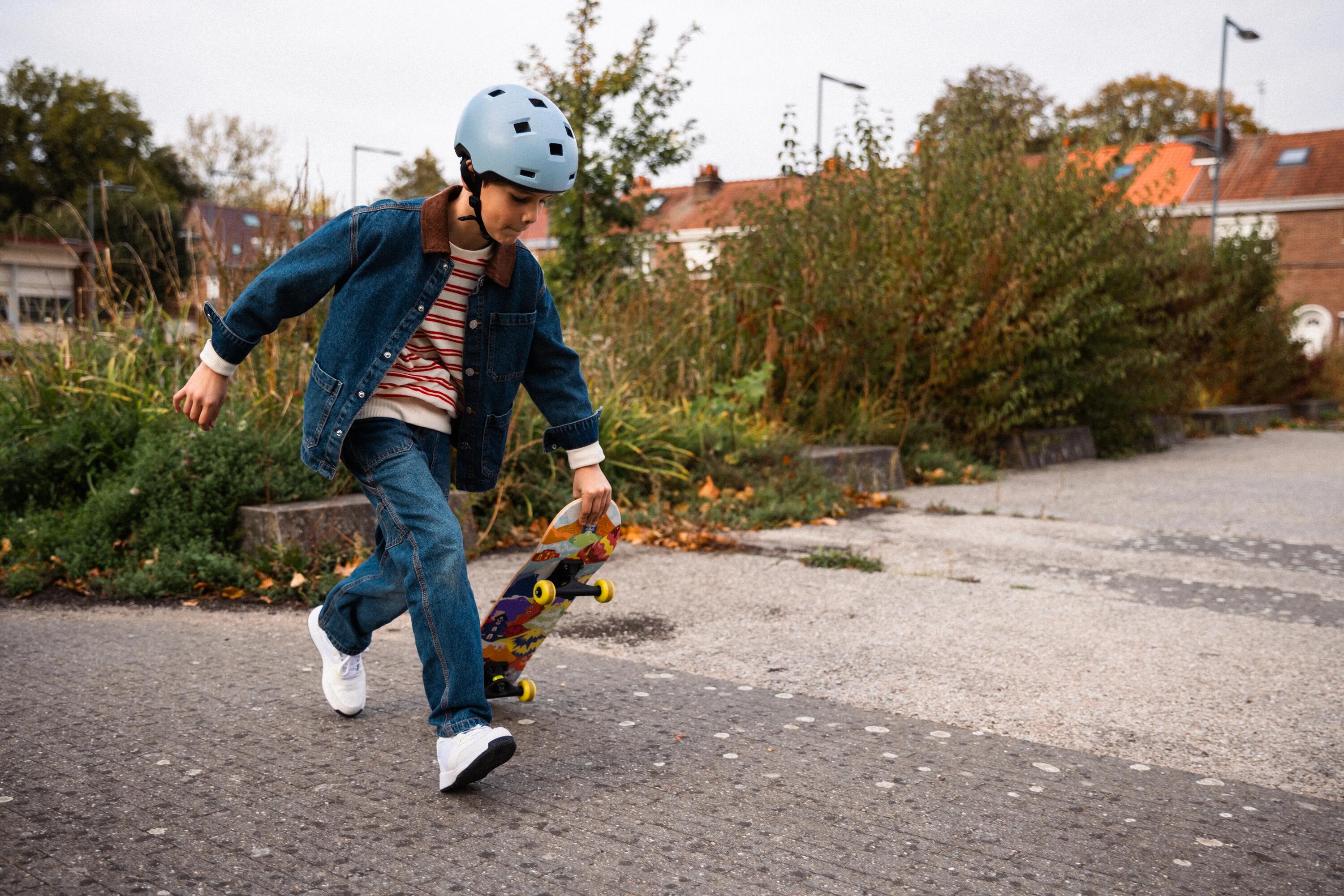 Gebraucht - Skateboard Kinder 3–7 Jahre - Play 120 Happy Mountains 23/32