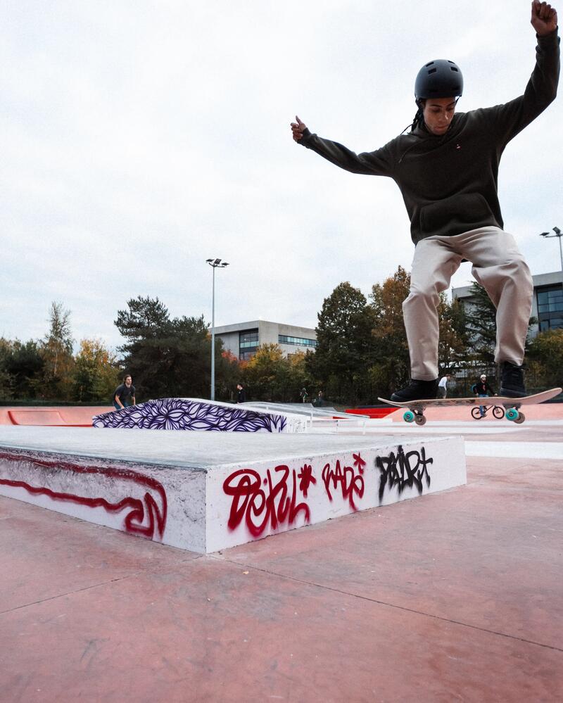 skateboarding