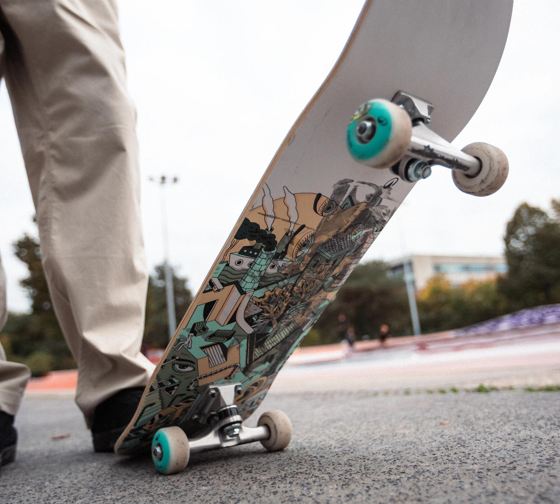 Alles Wissenswerte über Skateboard Deckgrößen hier erfahren!