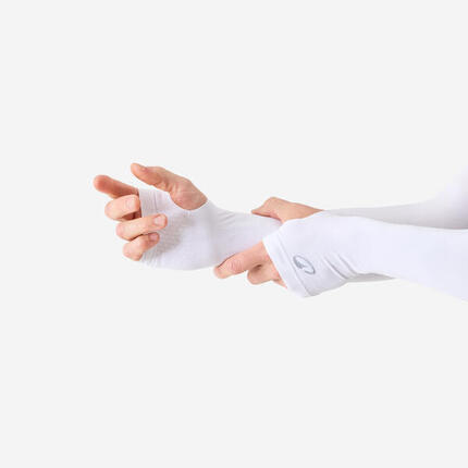 Manchons de pêche Anti-UV pêche 100 Blanc