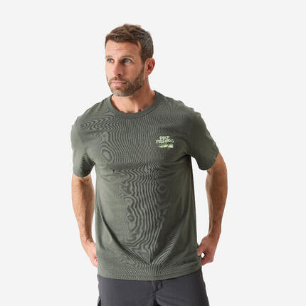 T-shirt pêche manches courtes coton Perche