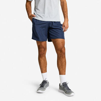 Fitness-short heren marineblauw