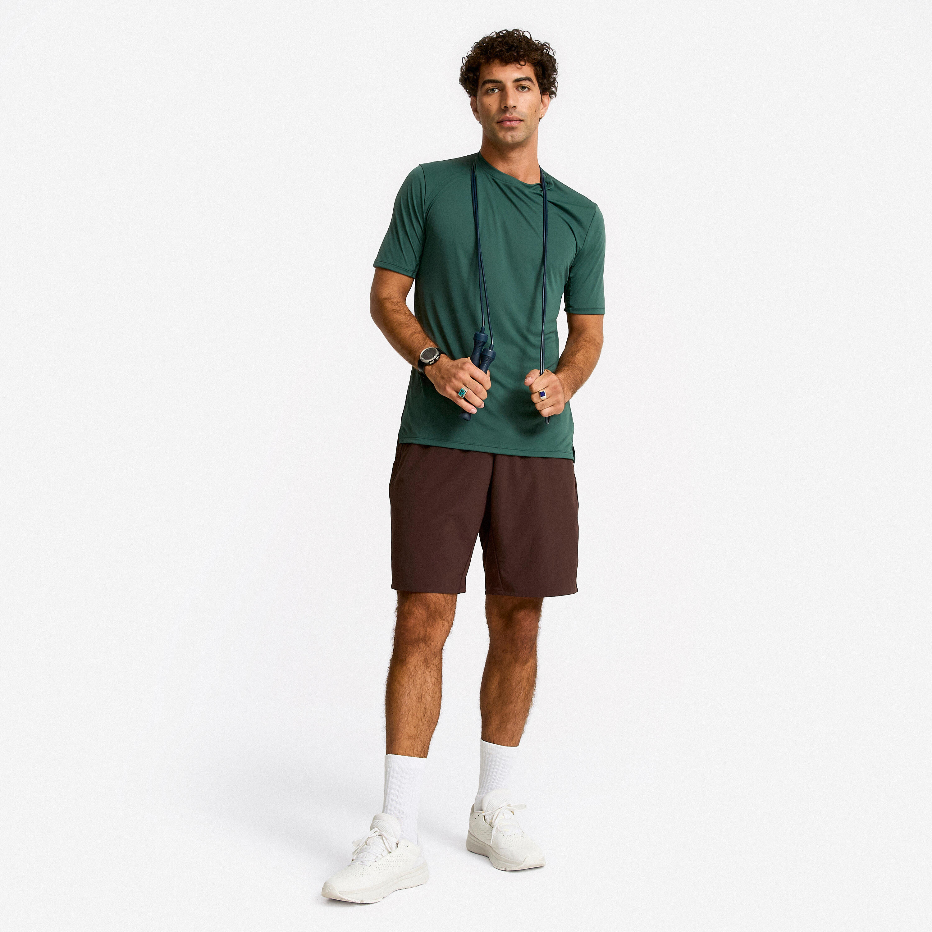 Short d’entraînement respirant avec poches zippées homme 2/6