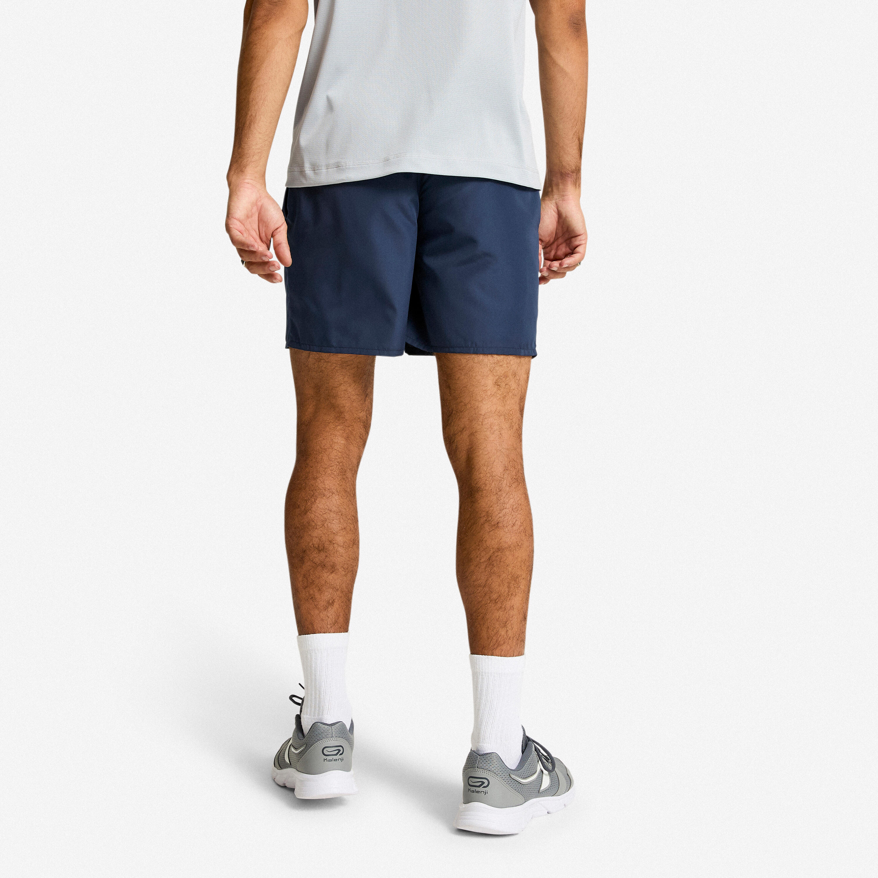 Men's Practical Fitness Shorts - Navy Blue 2/7
