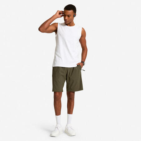 Шорти чоловічі для фітнесу хакі