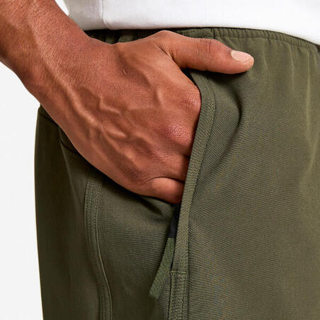 Шорти чоловічі для фітнесу хакі