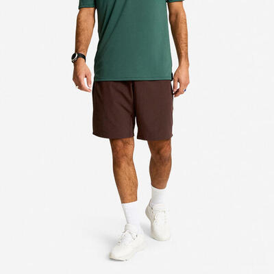 Fitness-short 500 heren bruin