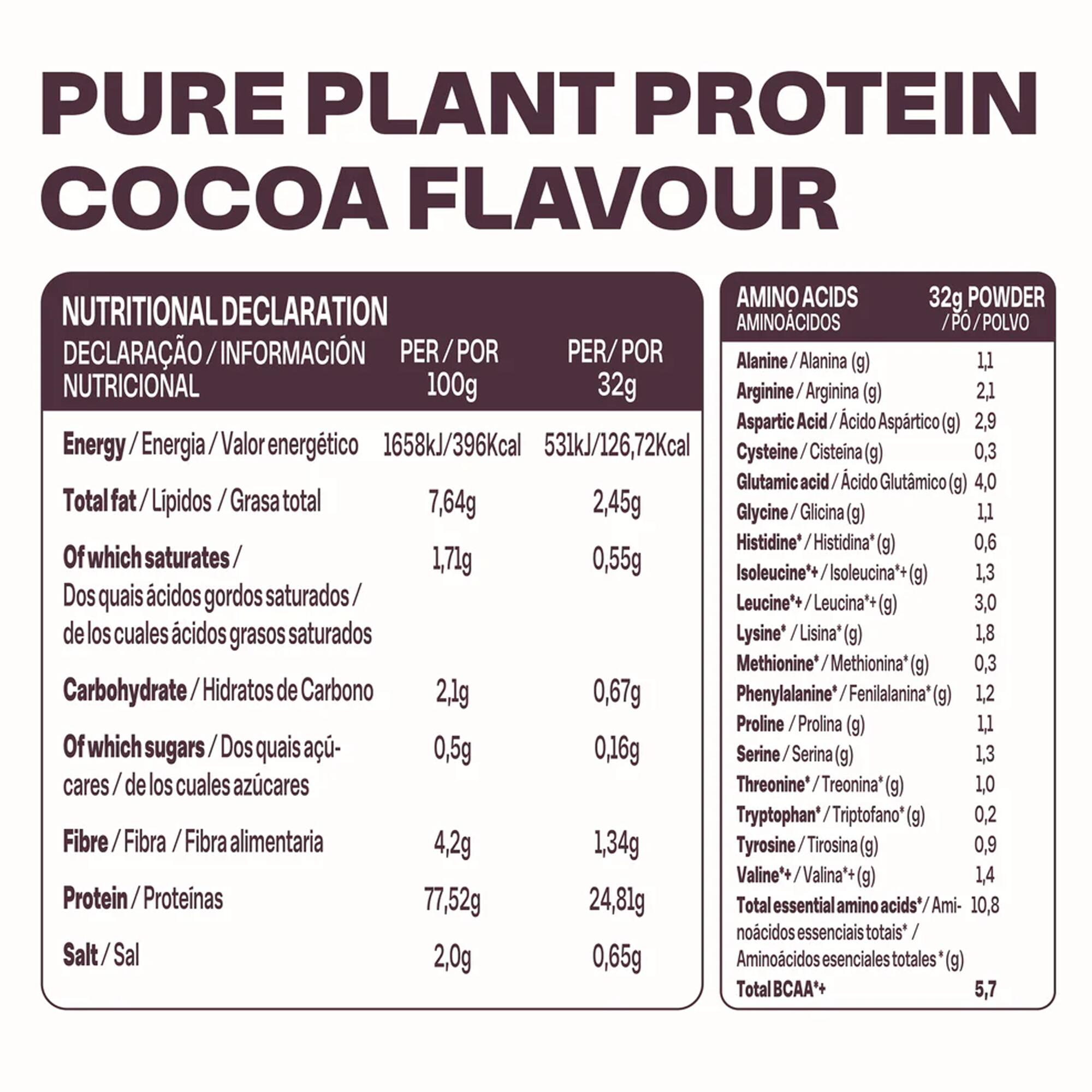 Proteína Bettery Vegetal Pura sabor Cacau 240g 2/2
