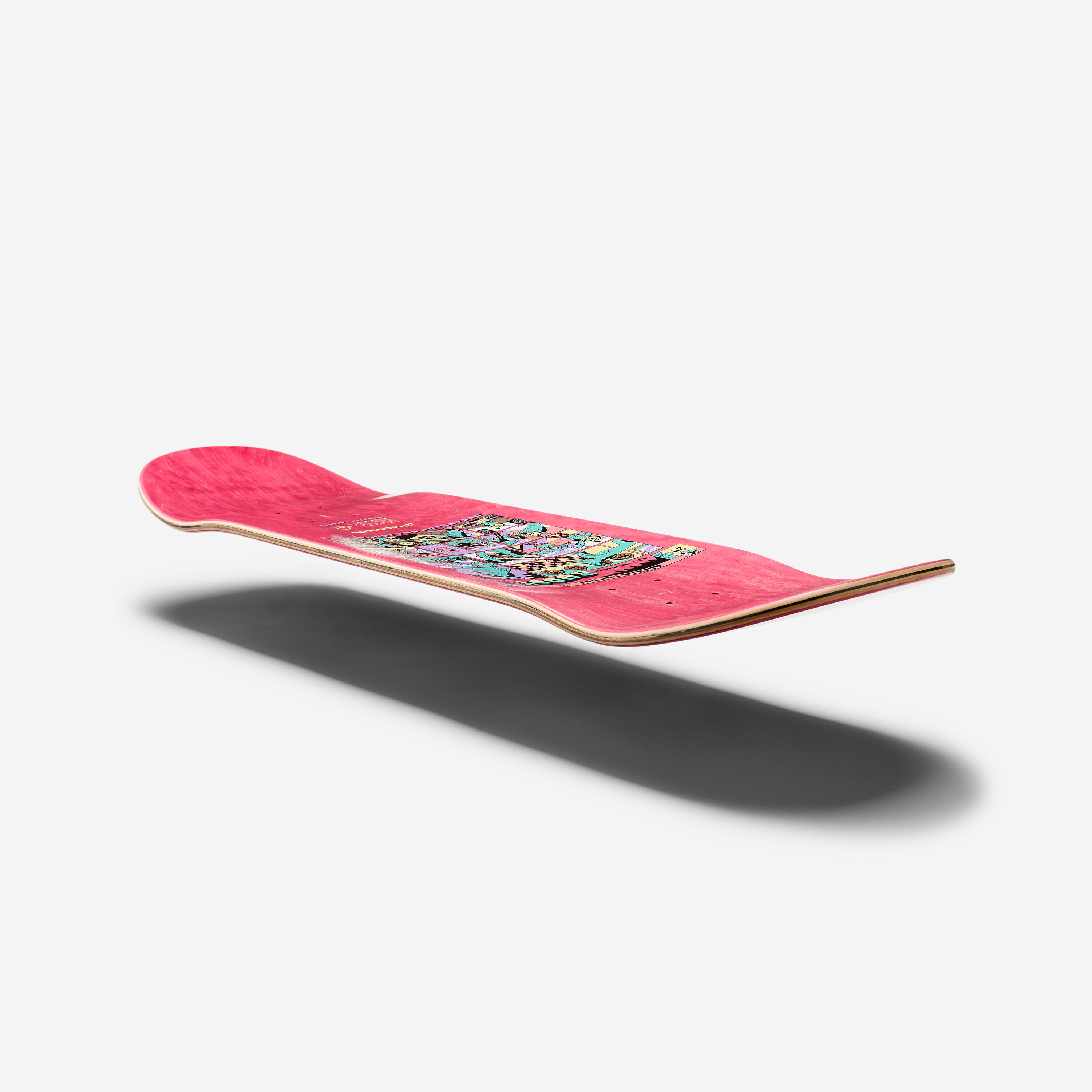 PLANCHE DE SKATE ERABLE DK500 POPSICLE TAILLE 8.25". GRAPHISME QUENTIN CAILLAT 3/5