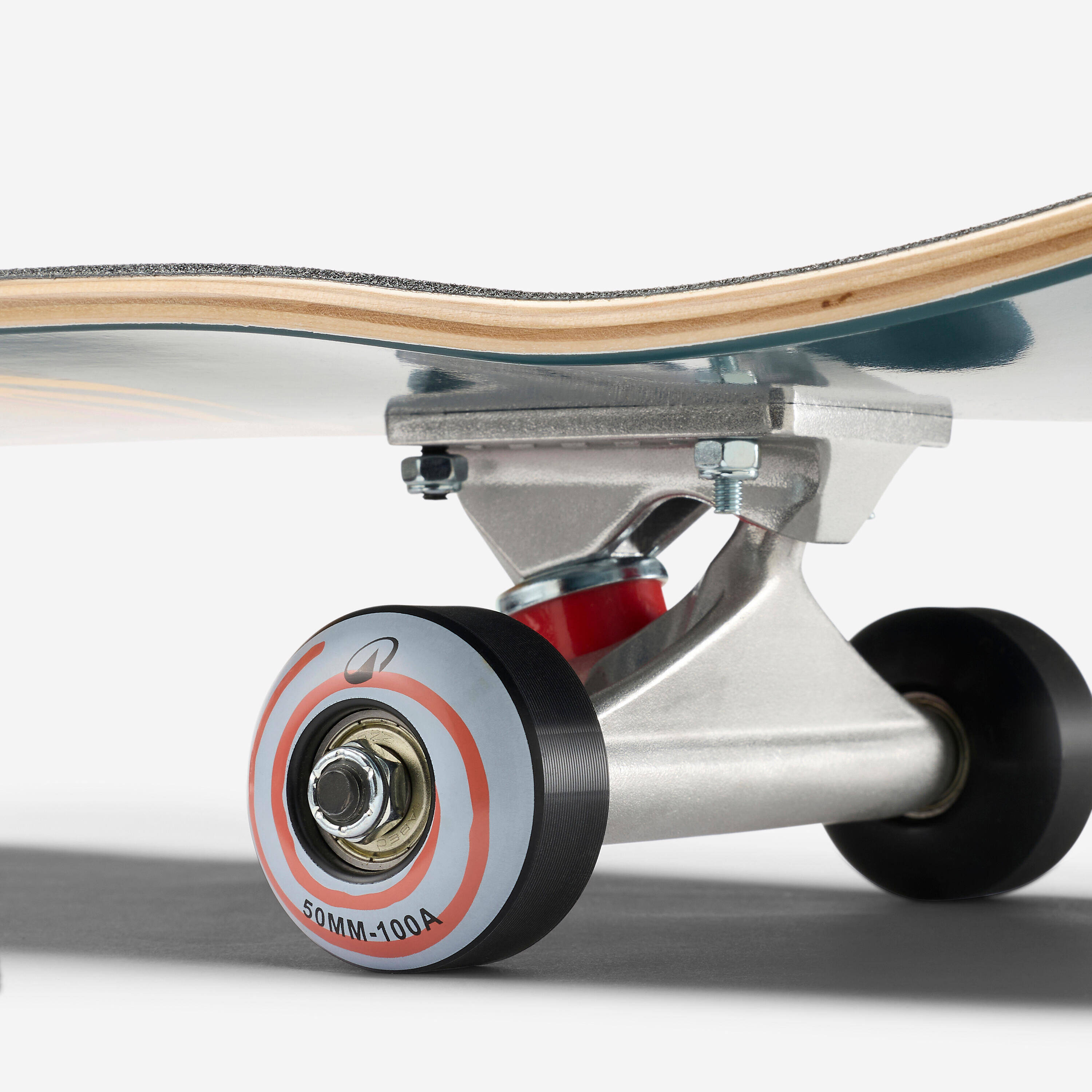 KIDS' SKATEBOARD 8 - 12 YEARS CP100 MID PREDATOR SIZE 7.6" -  4