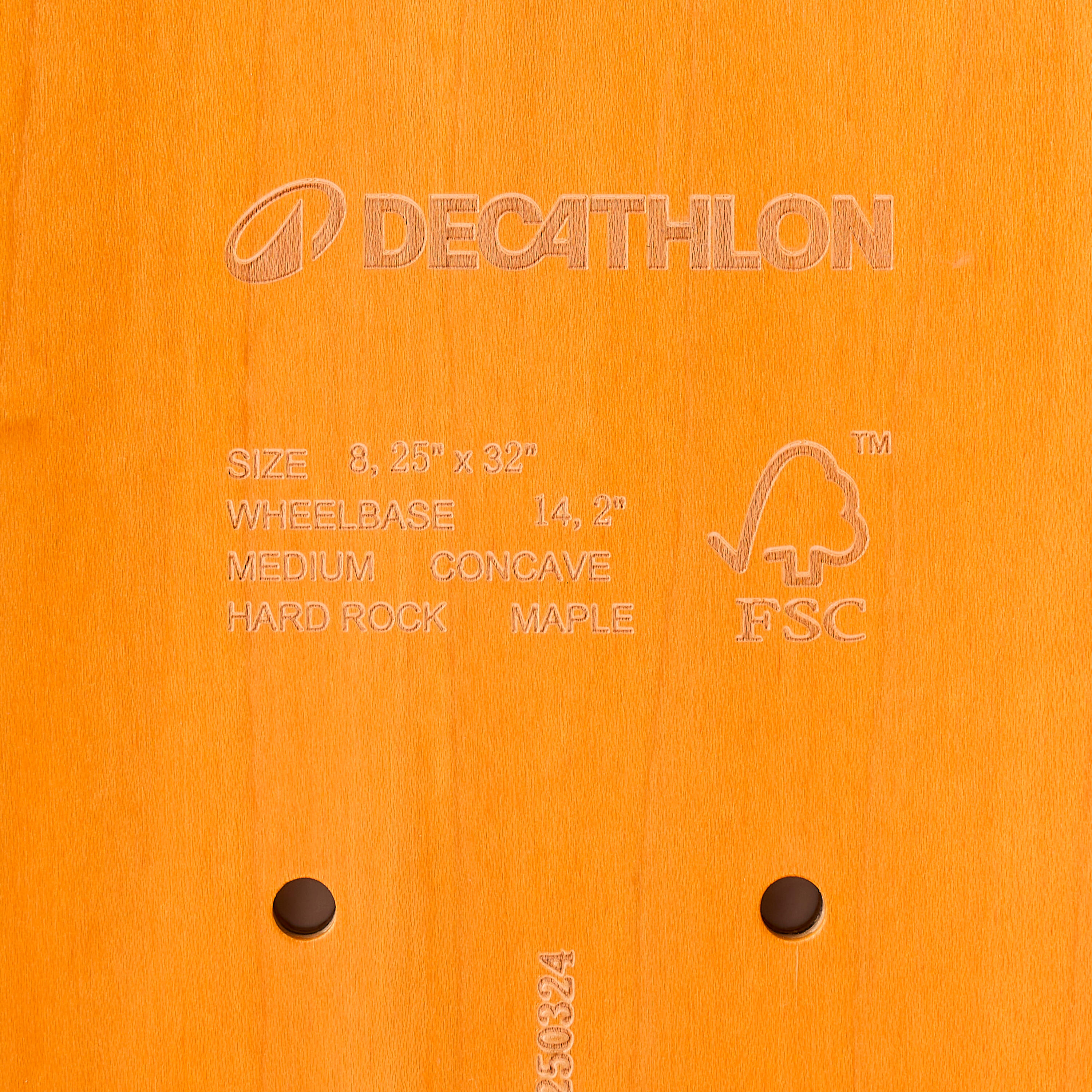 PLANCHE DE SKATE ERABLE DK500 POPSICLE TAILLE 8.25". GRAPHISME "SINCE 1976" 5/5