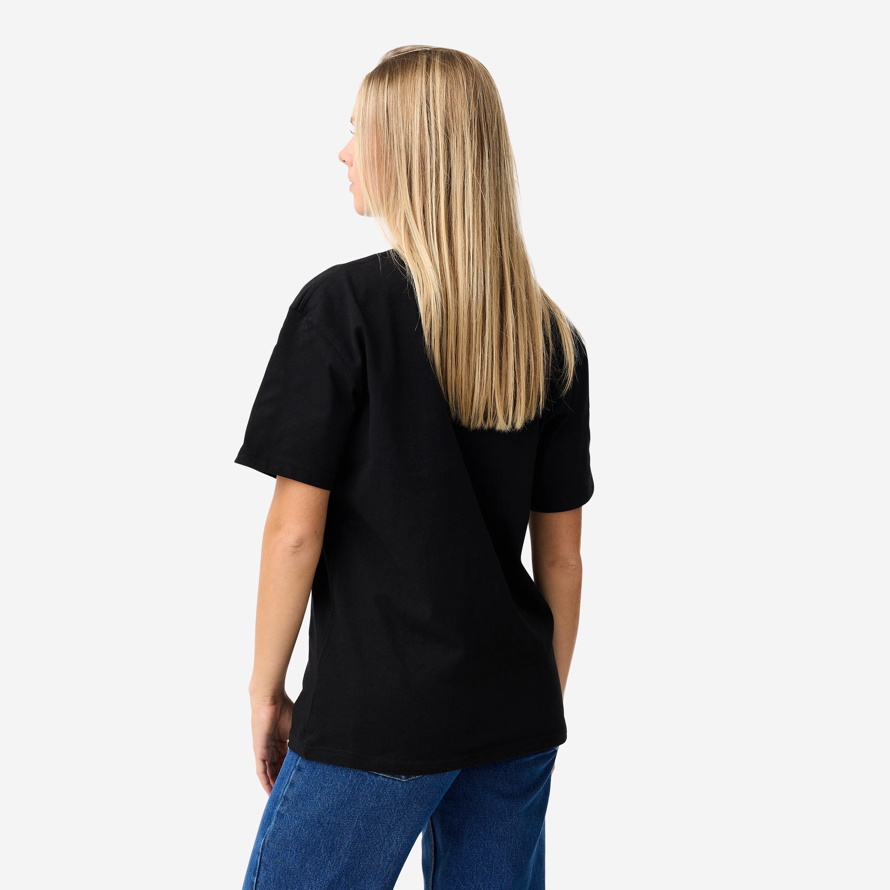 Skate-T-shirt TS500 Traffic zwart 5/10