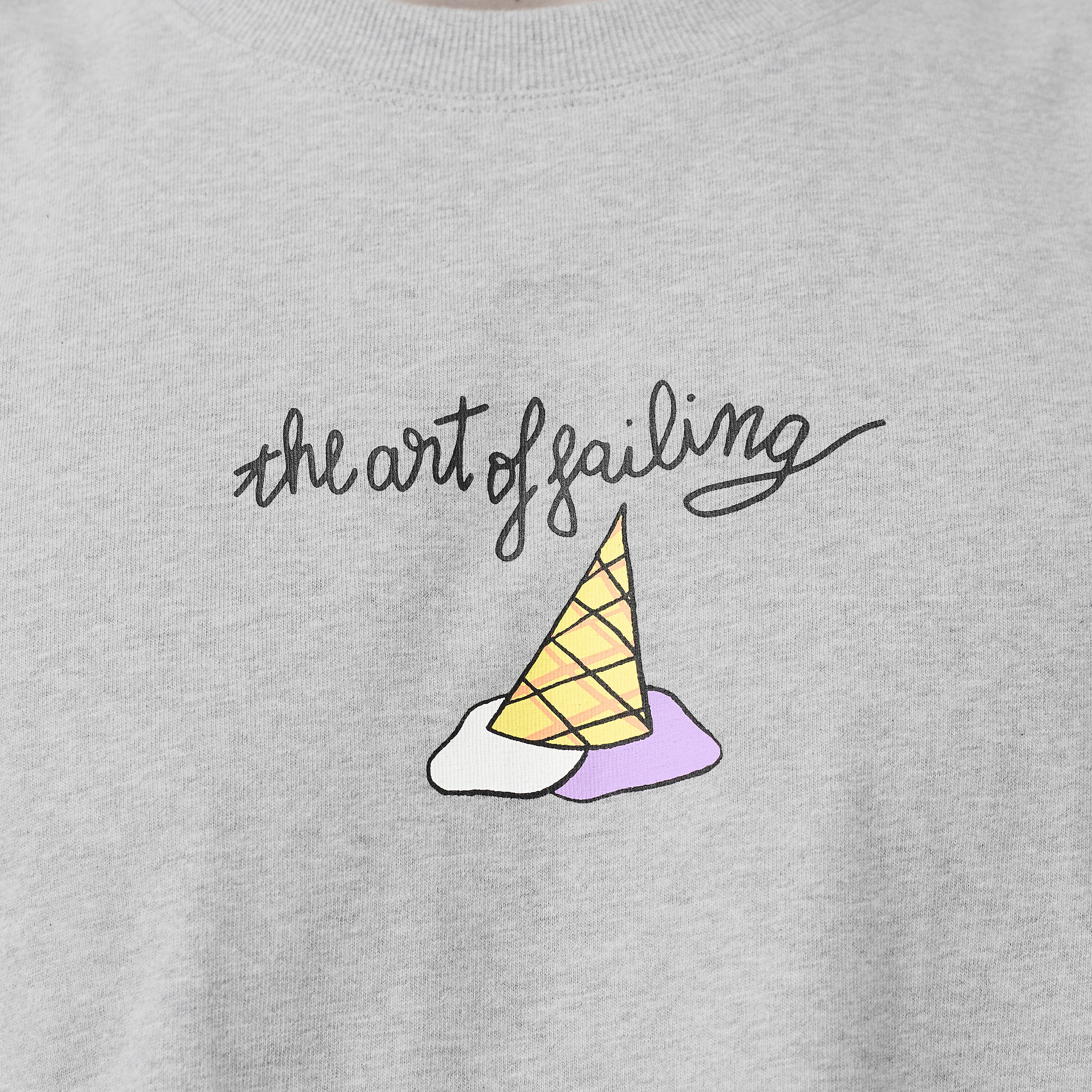 Maglia 500 THE ART OF FAILING grigio mélange  8/9