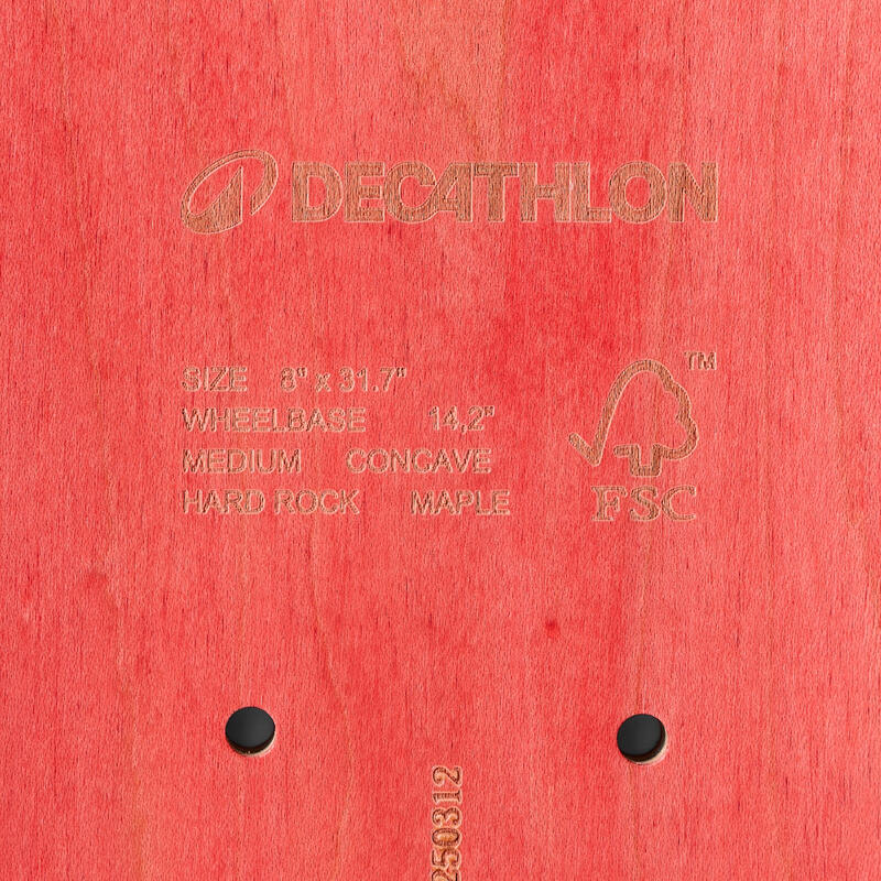 Placă skateboard DK500 Mărimea 8" GRAFICĂ "SINCE 1976"
