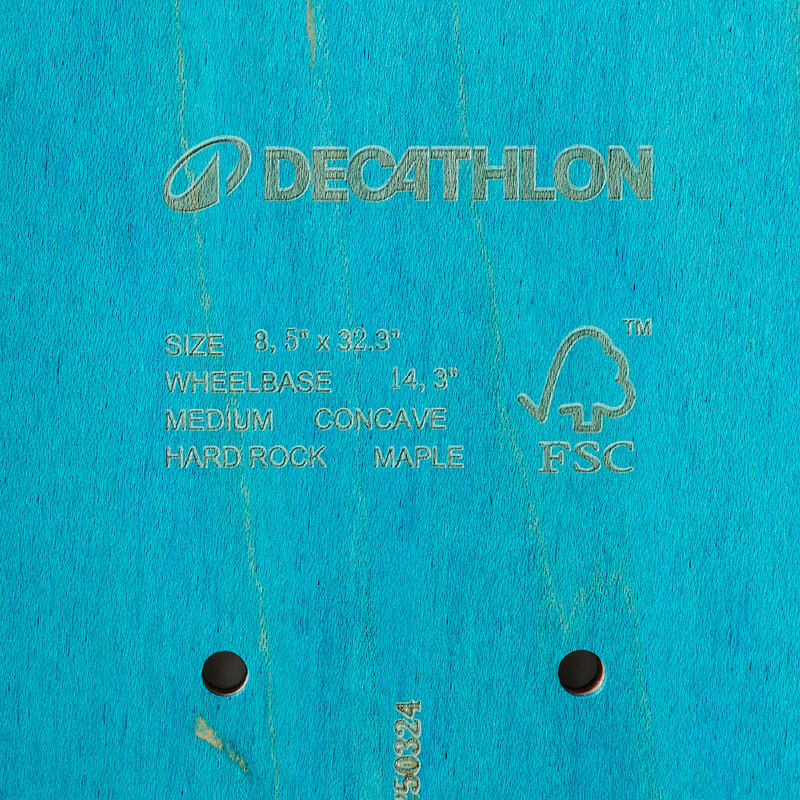 Placă skateboard arțar DK500 POPSICLE Mărimea 8.5"GRAFICĂ "SINCE 1976"