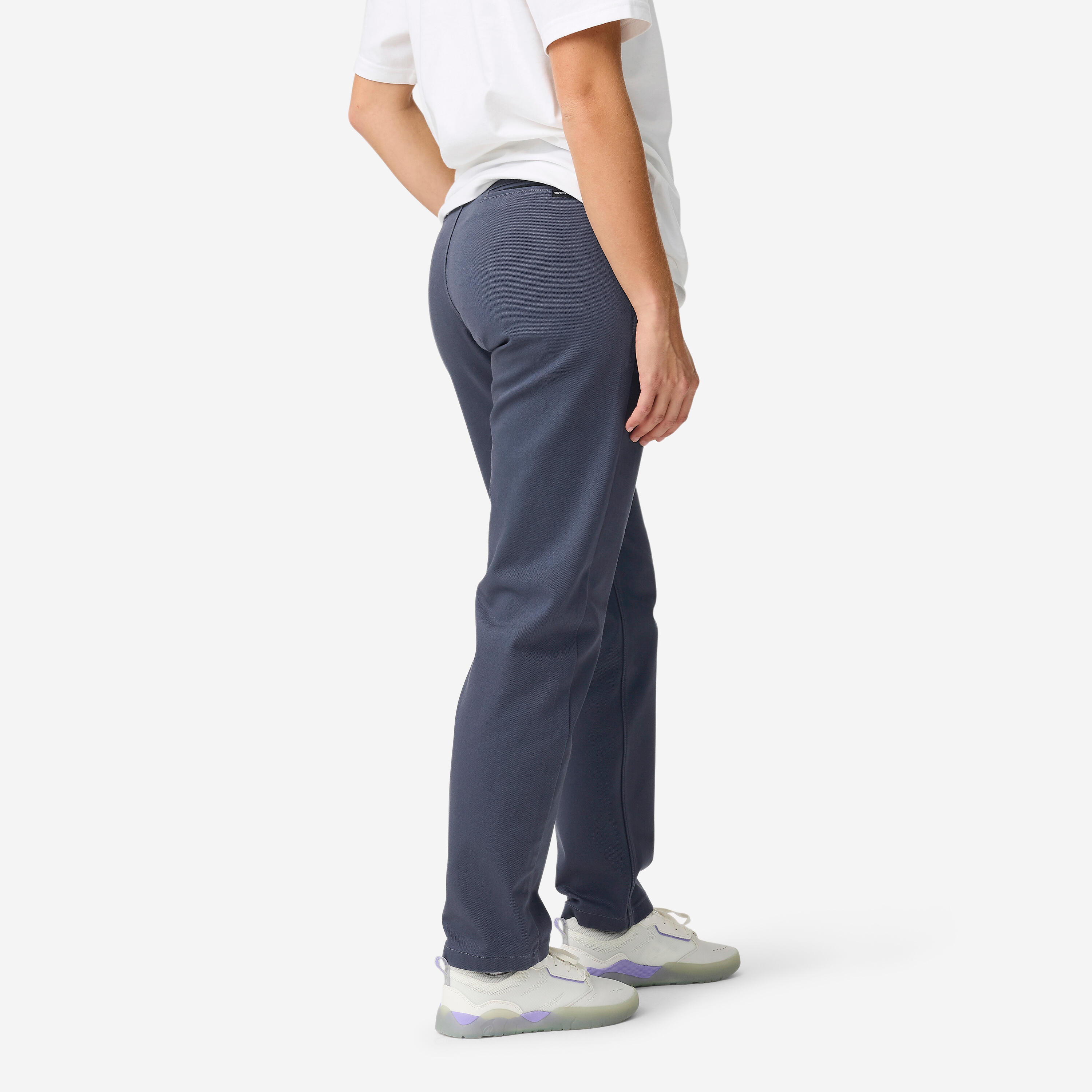 Pantalon de skate chino CN500 heavy gris 5/11