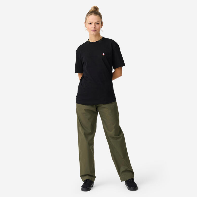 PANTALON CHINO SKATEBOARD CN500 LIGHT KAKI