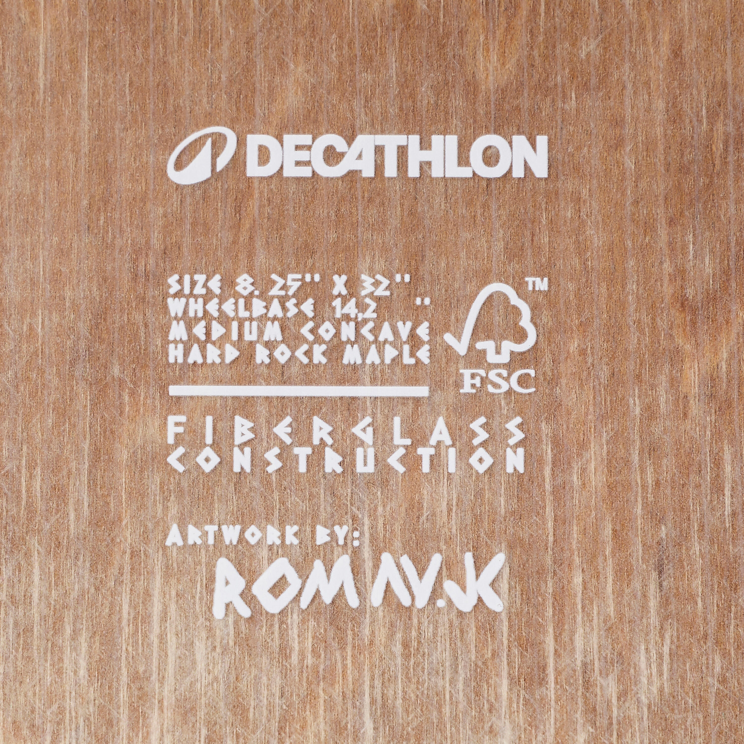 Tábua de Skate DK900 Gladiators 8,25" Grafismo ROM-AV-JC 5/5
