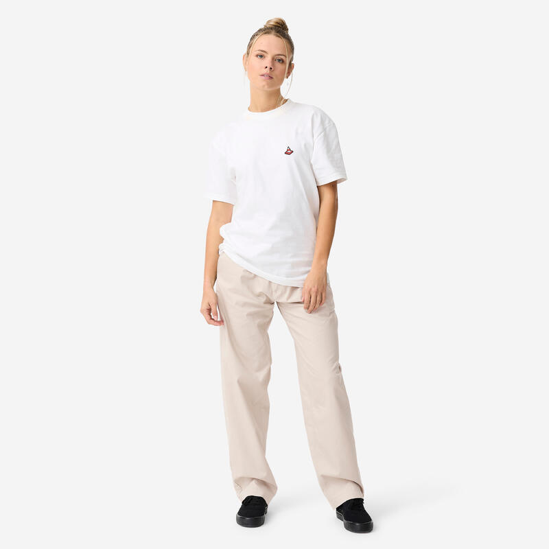 Pantalon Skateboard CN500 LIGHT Bej 