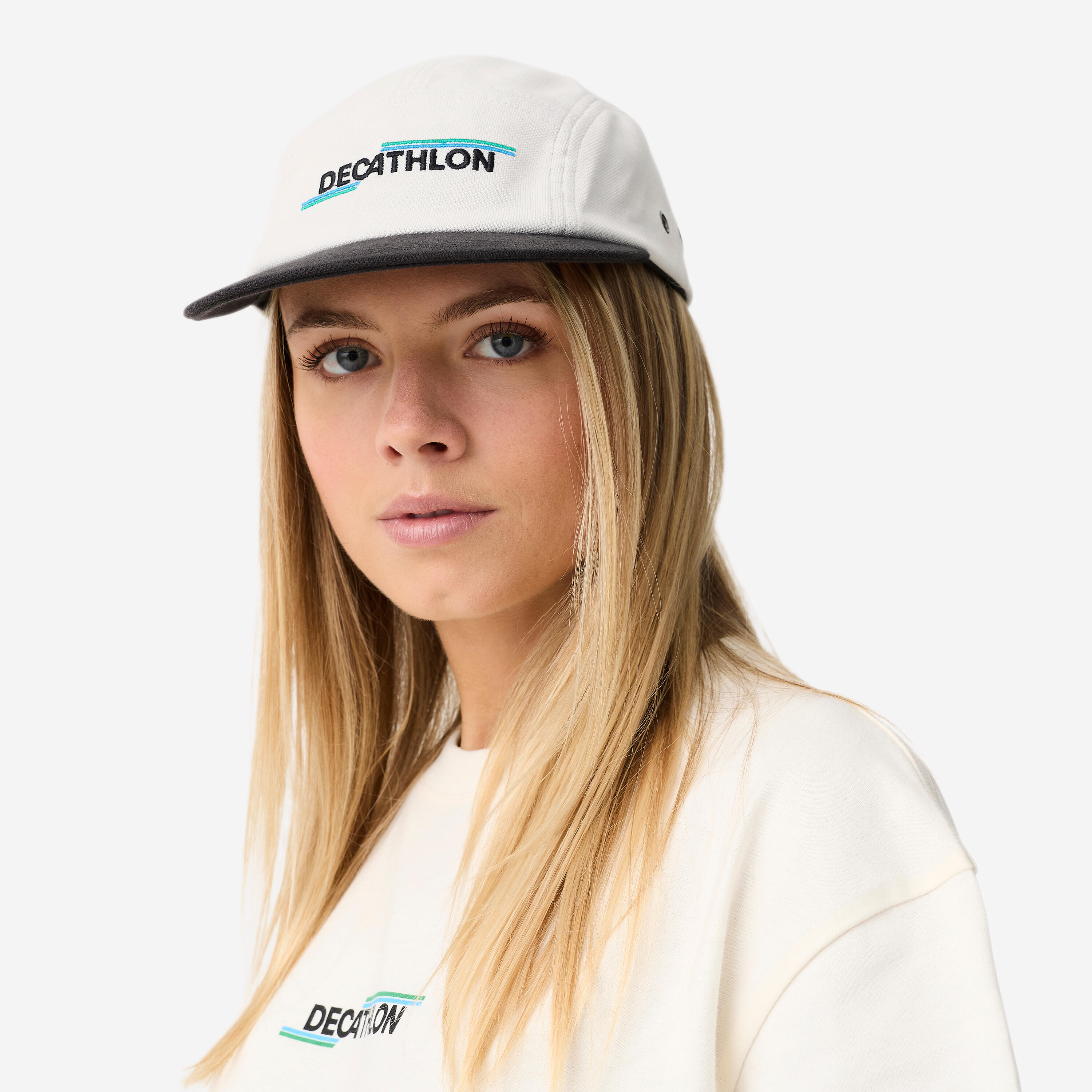 CASQUETTE DE SKATEBOARD, CAP900 5 PANNEAUX COLLECTION "SINCE 1976" BEIGE 5/11