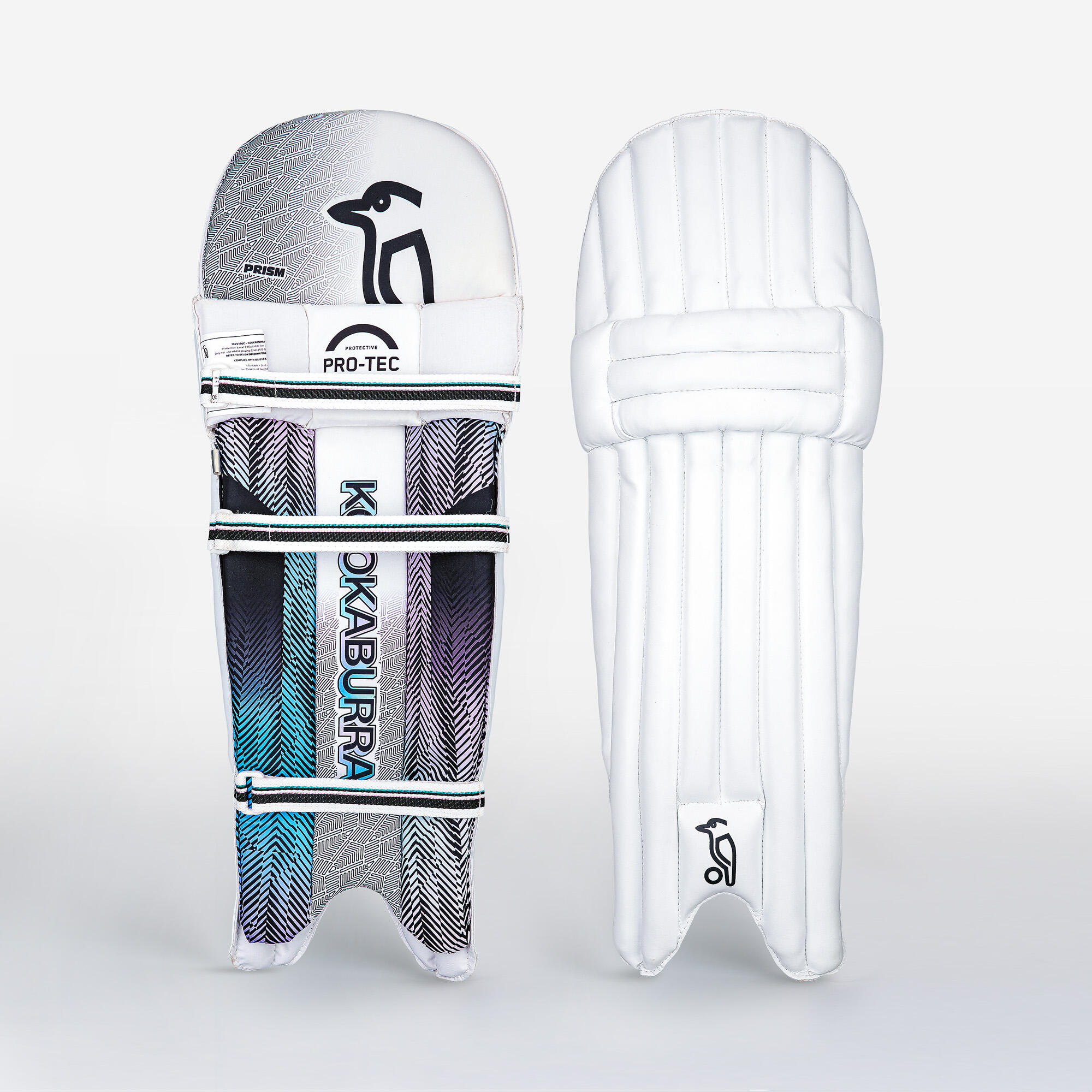 Kookaburra Pro 600 Cricket Helmet Junior Blue Green Silver | Decathlon