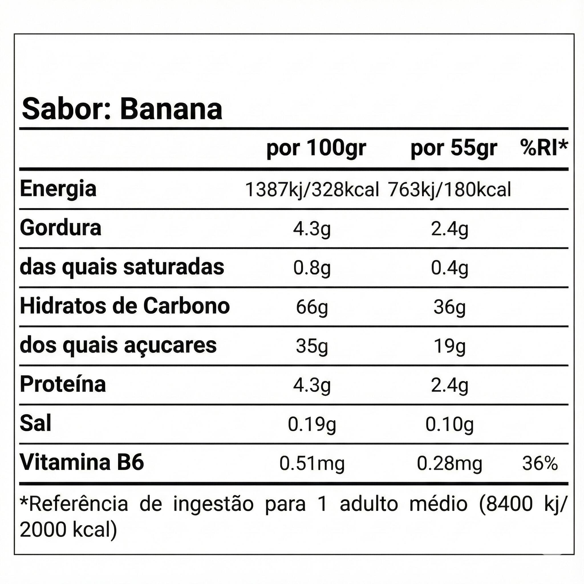 Barras High5 Energy 55g Banana x6 2/2